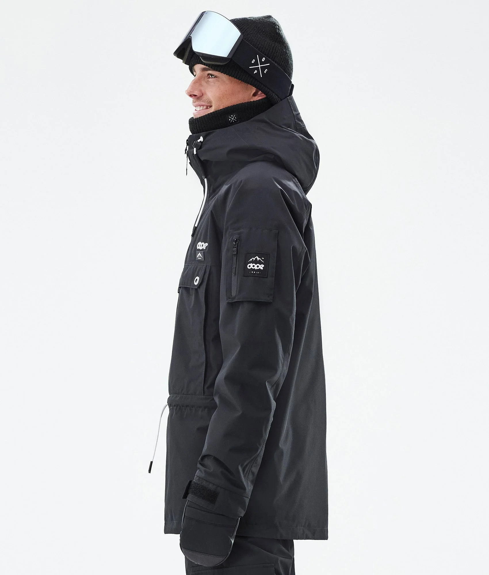 Snowboard Jacket Men Black