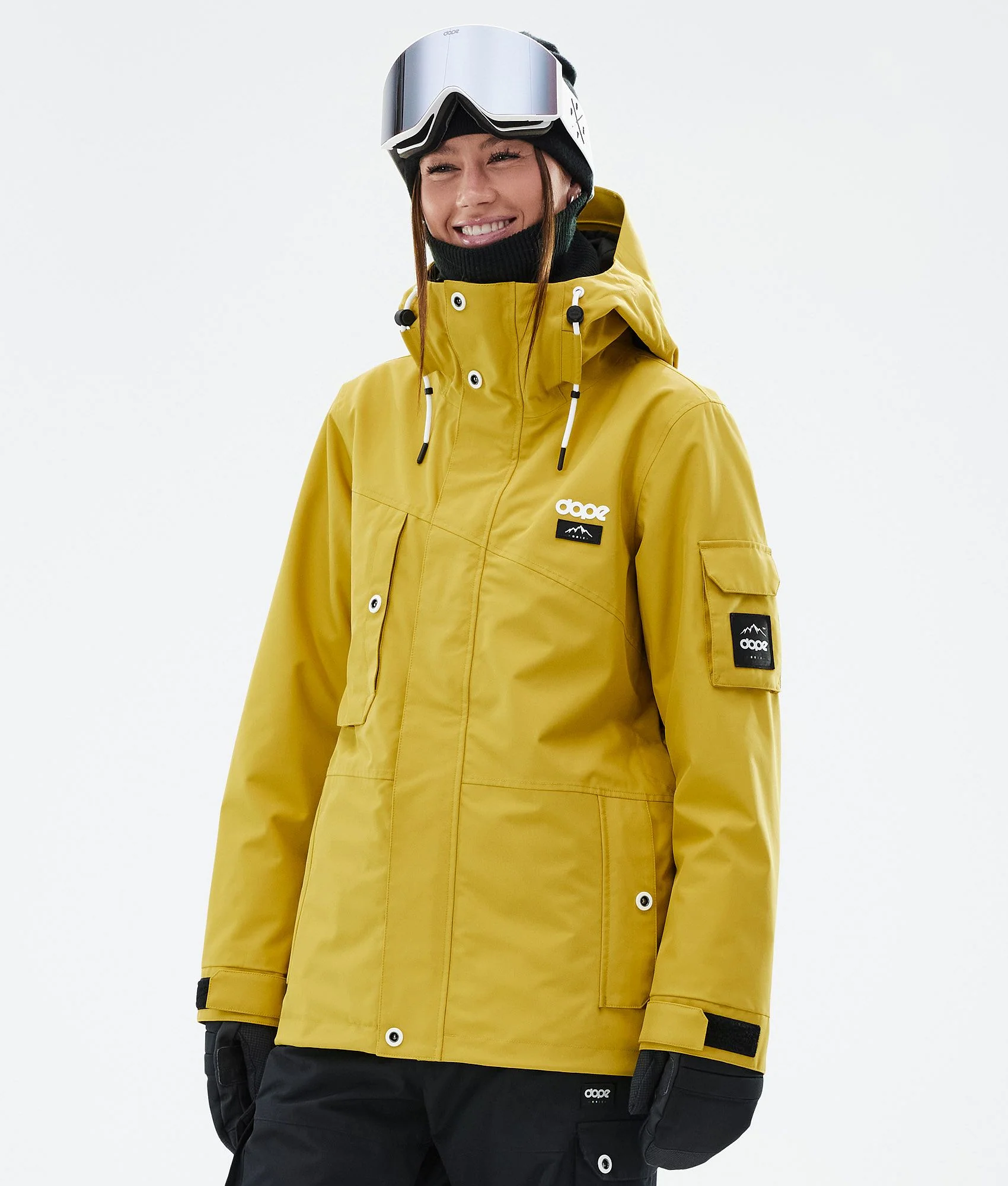Snowboard Jacket Women Yellow