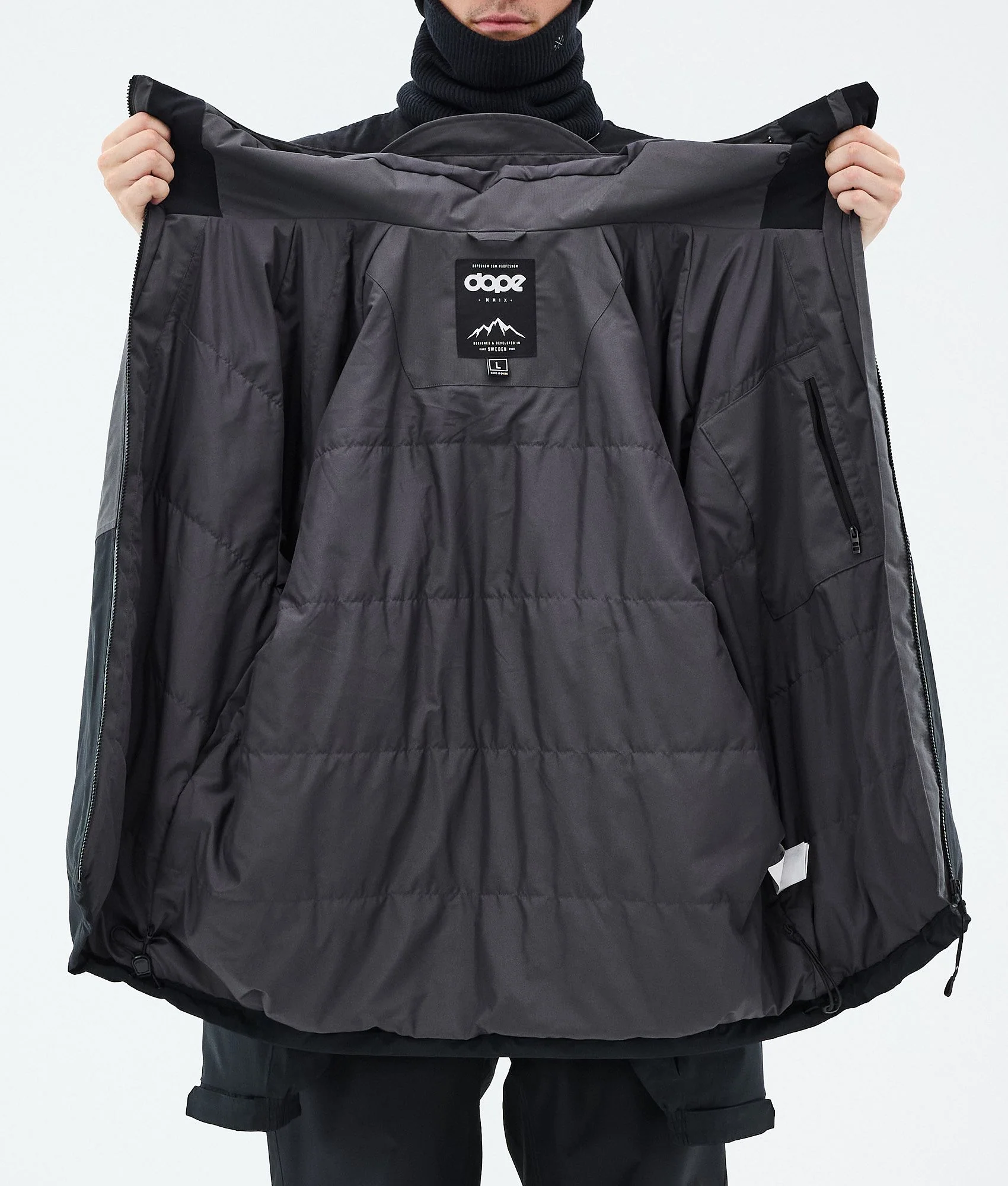 Snowboard Jacket Men Sport Phantom/Light Grey/Black