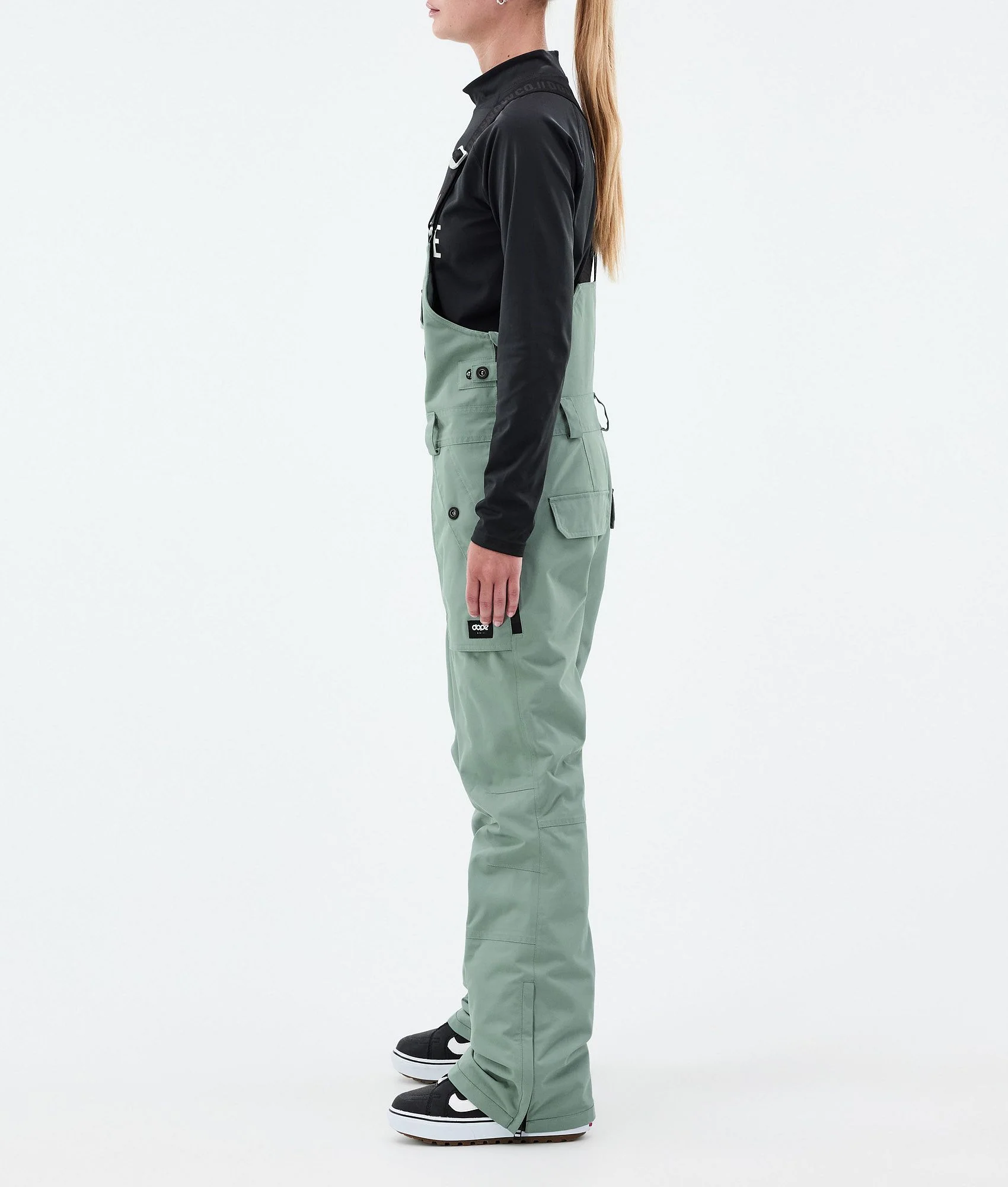 Snowboard Pants Women Faded Green