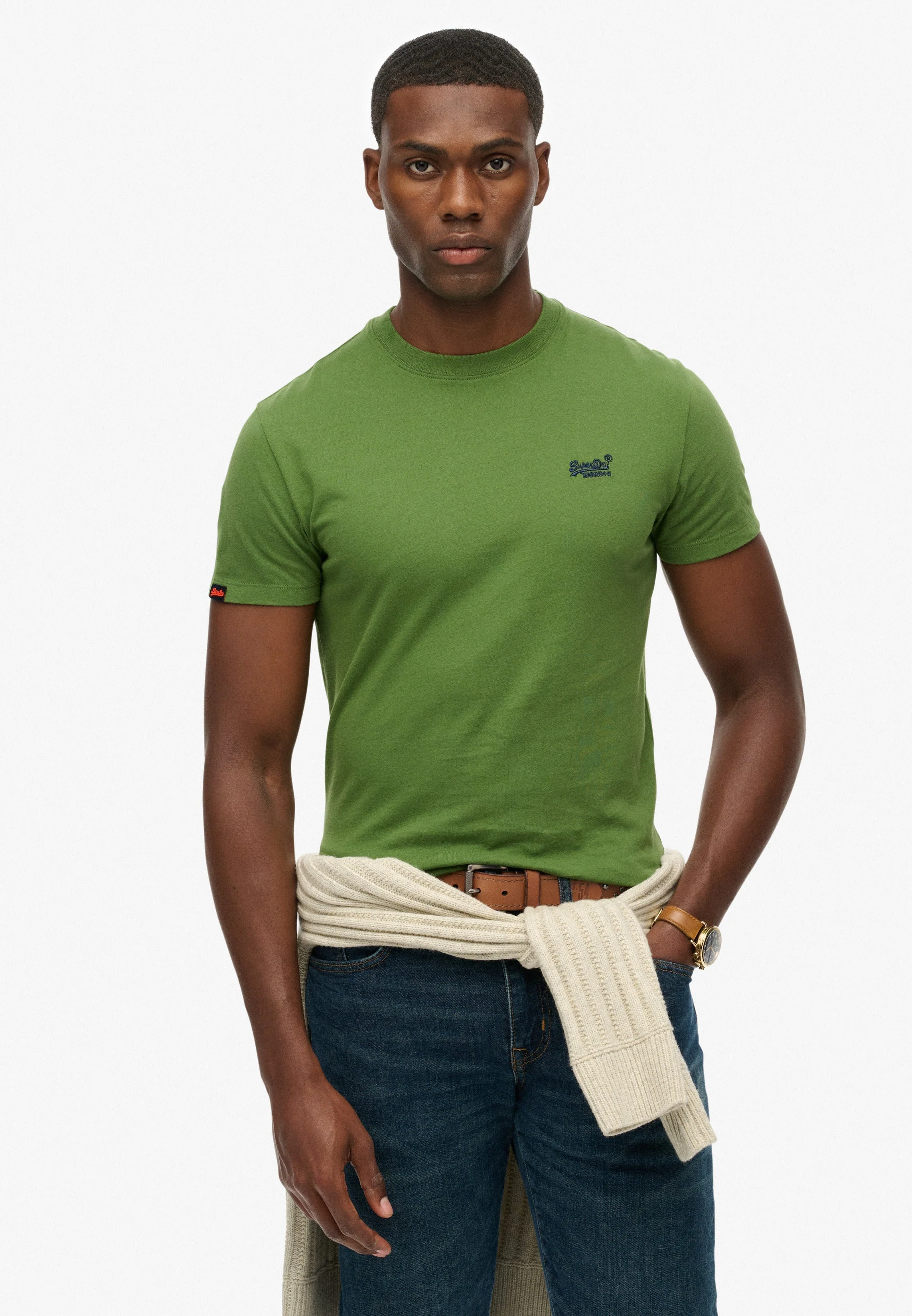 Multi Essential Logo Embroidered T-Shirt
