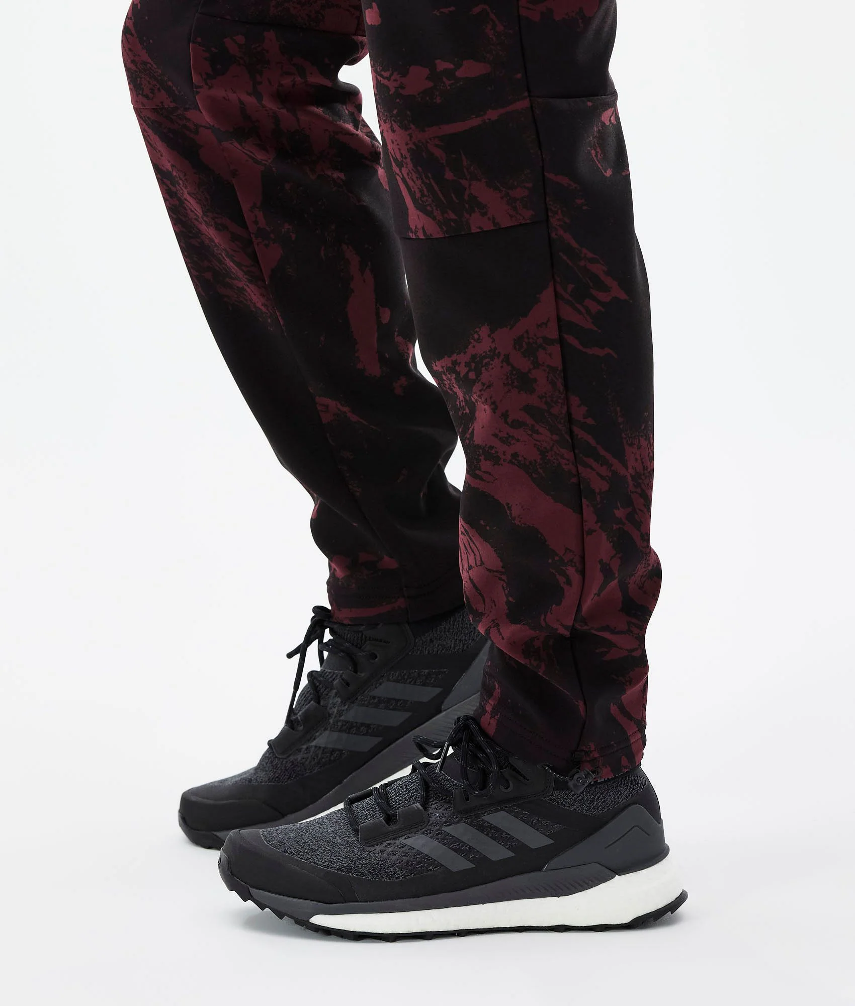 Outdoor Pants Men Paint Burgundy