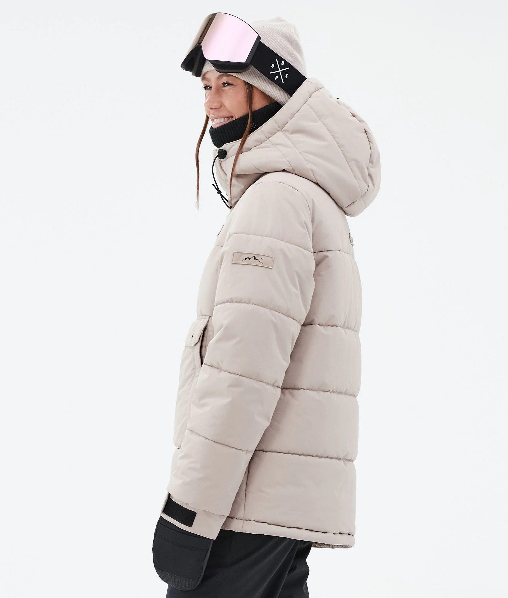 Snowboard Jacket Women Sand