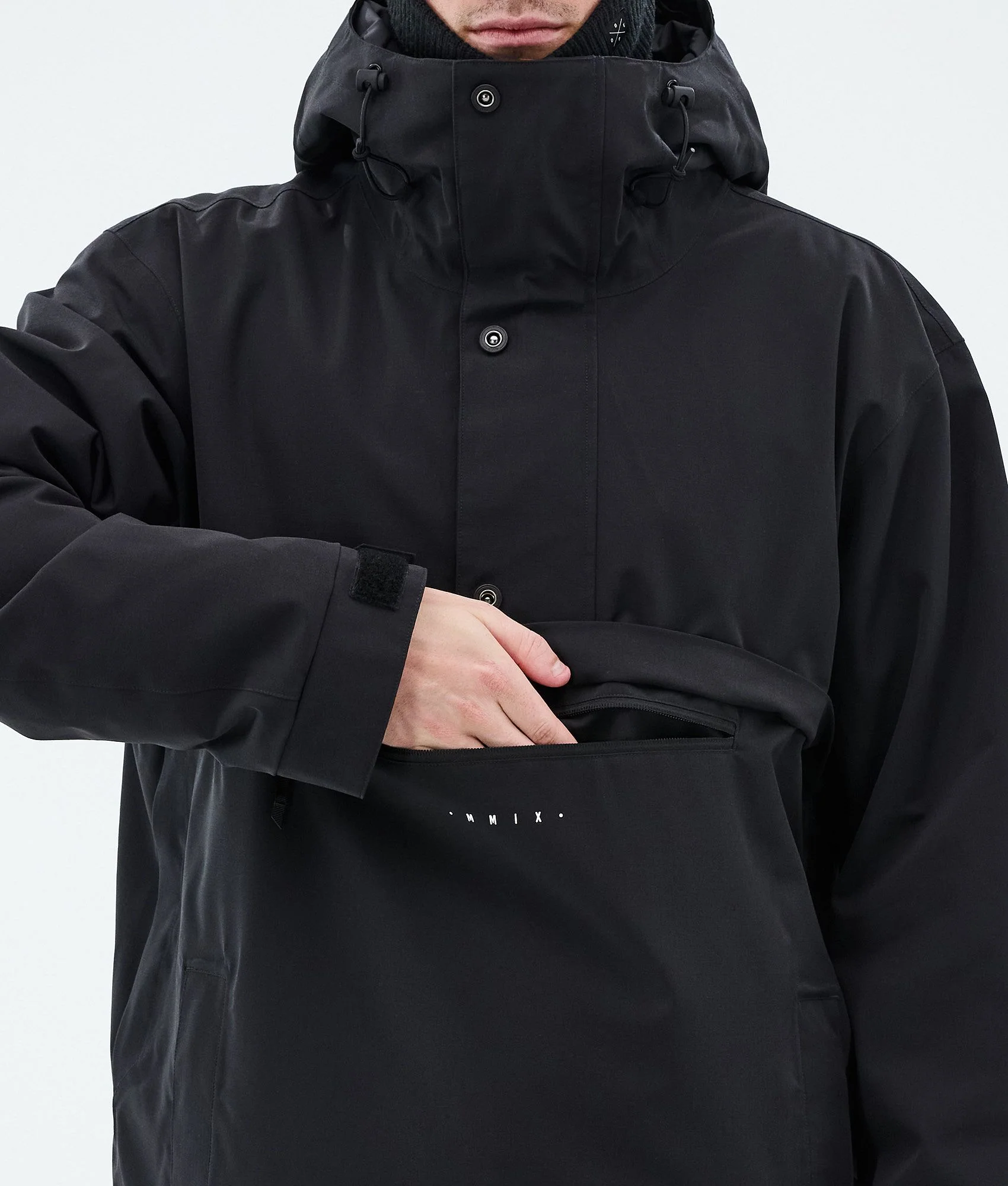 Snowboard Jacket Men Black