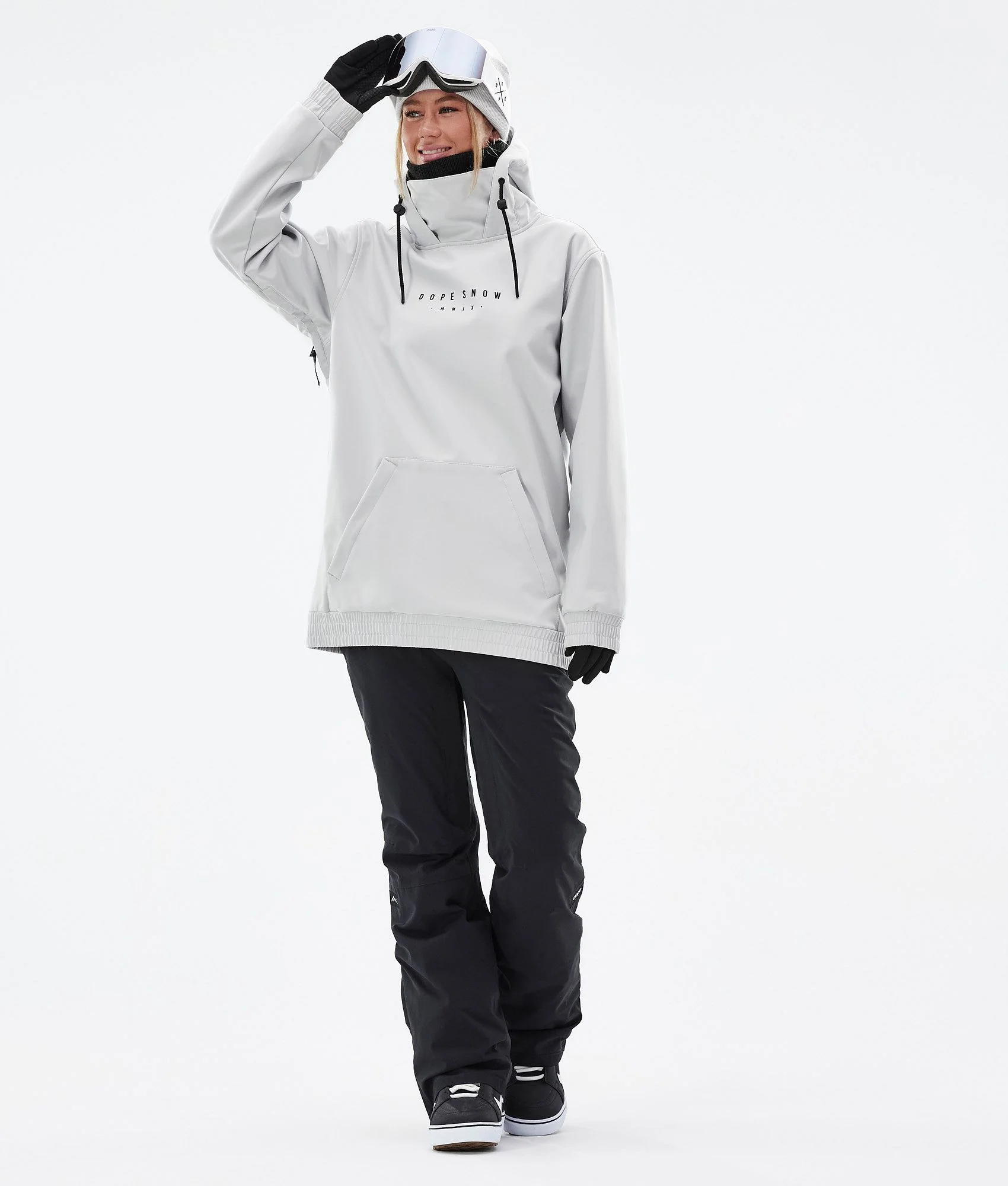 Snowboard Jacket Women Range Light Grey
