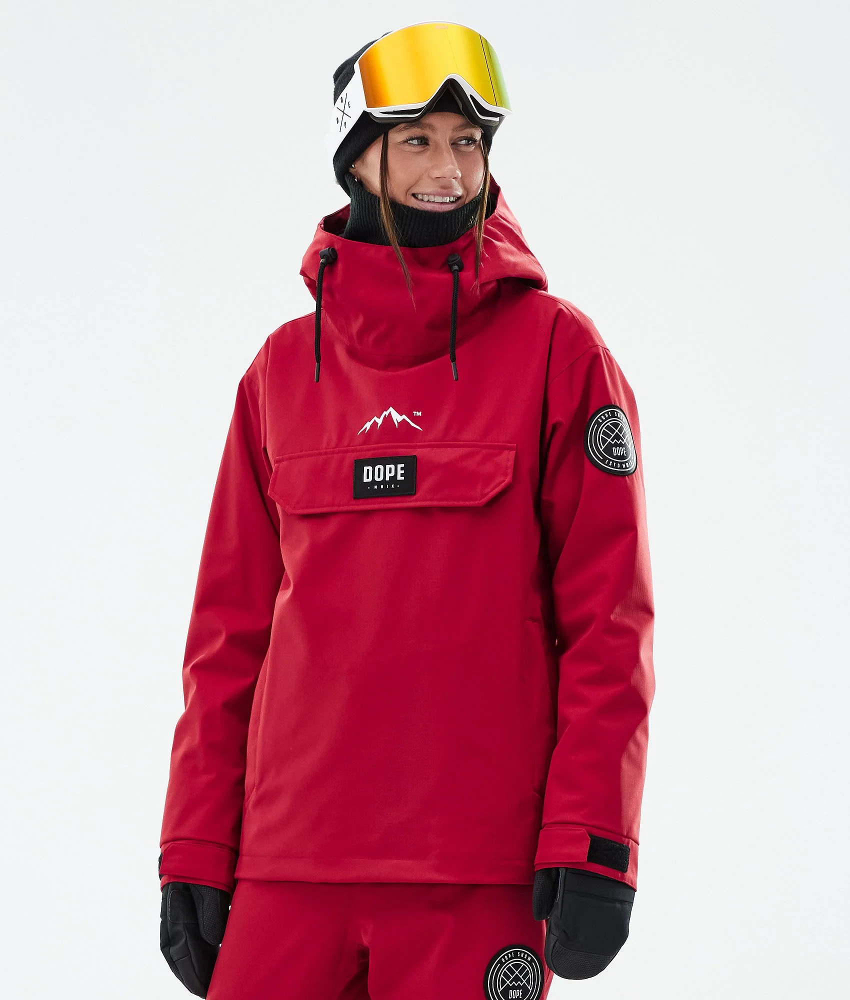 Snowboard Jacket Women Deep Red