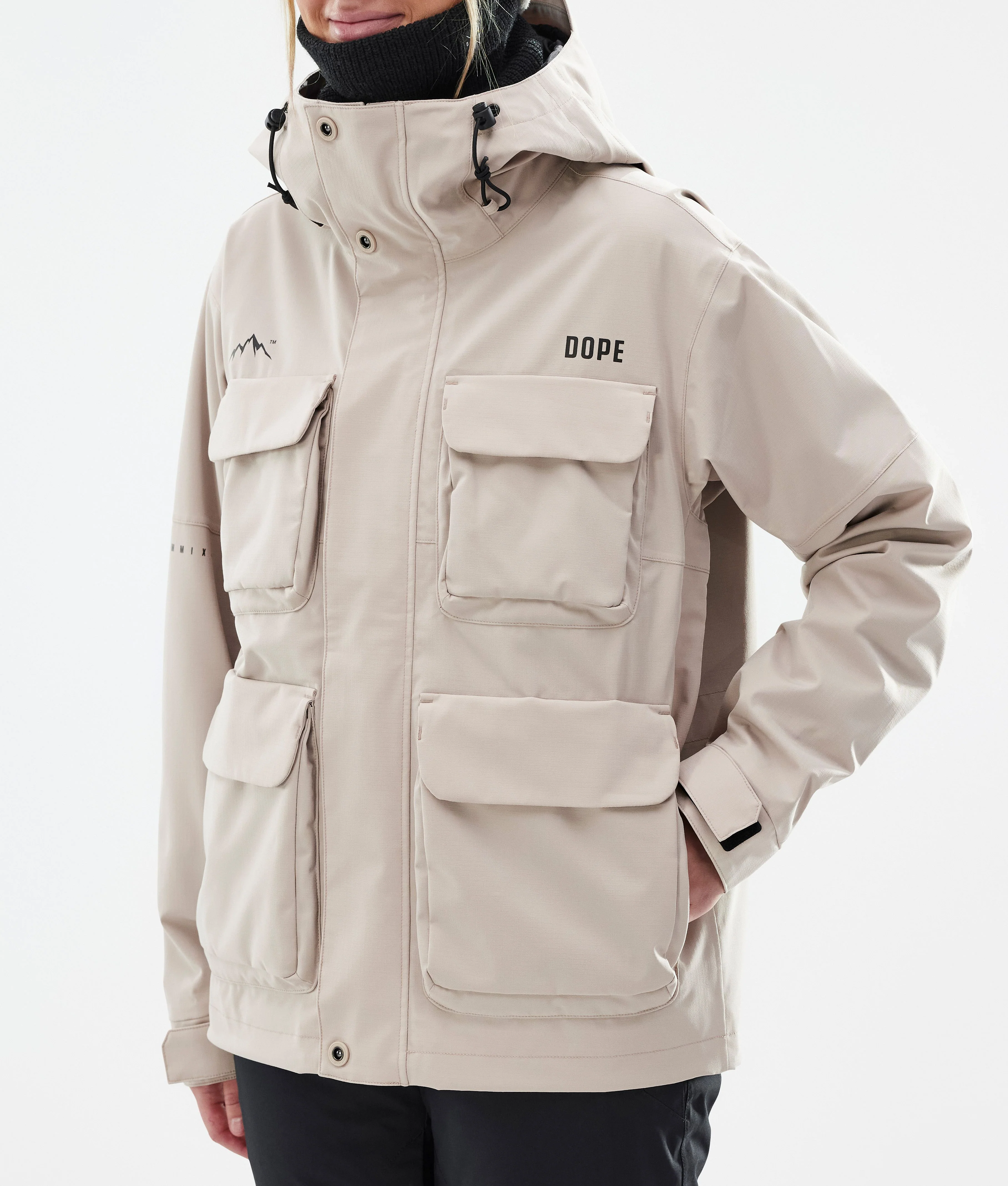 Snowboard Jacket Women Sand