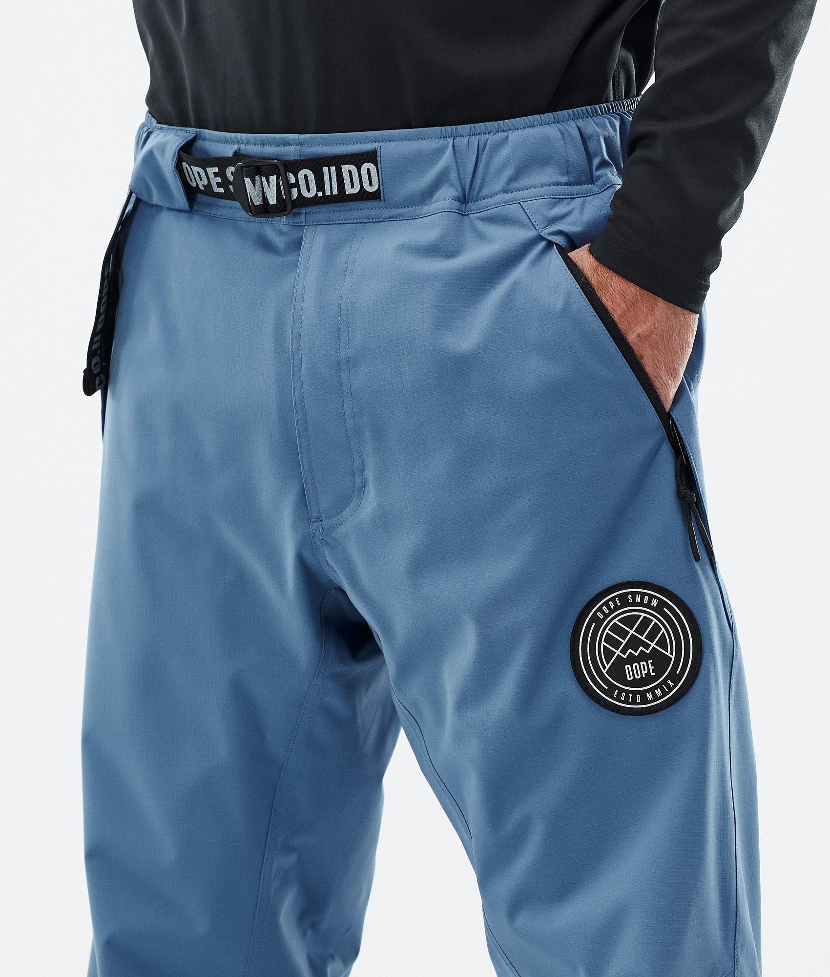 Snowboard Pants Men Blue Steel
