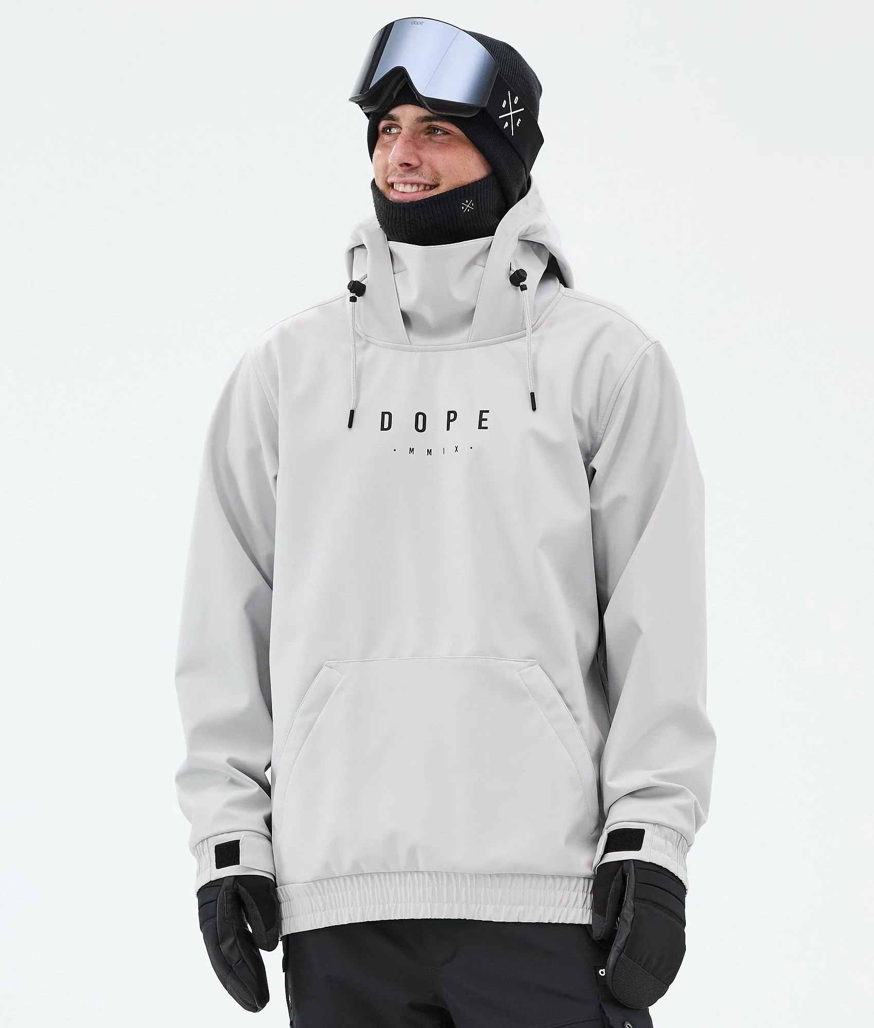 Snowboard Jacket Men Aphex Light Grey