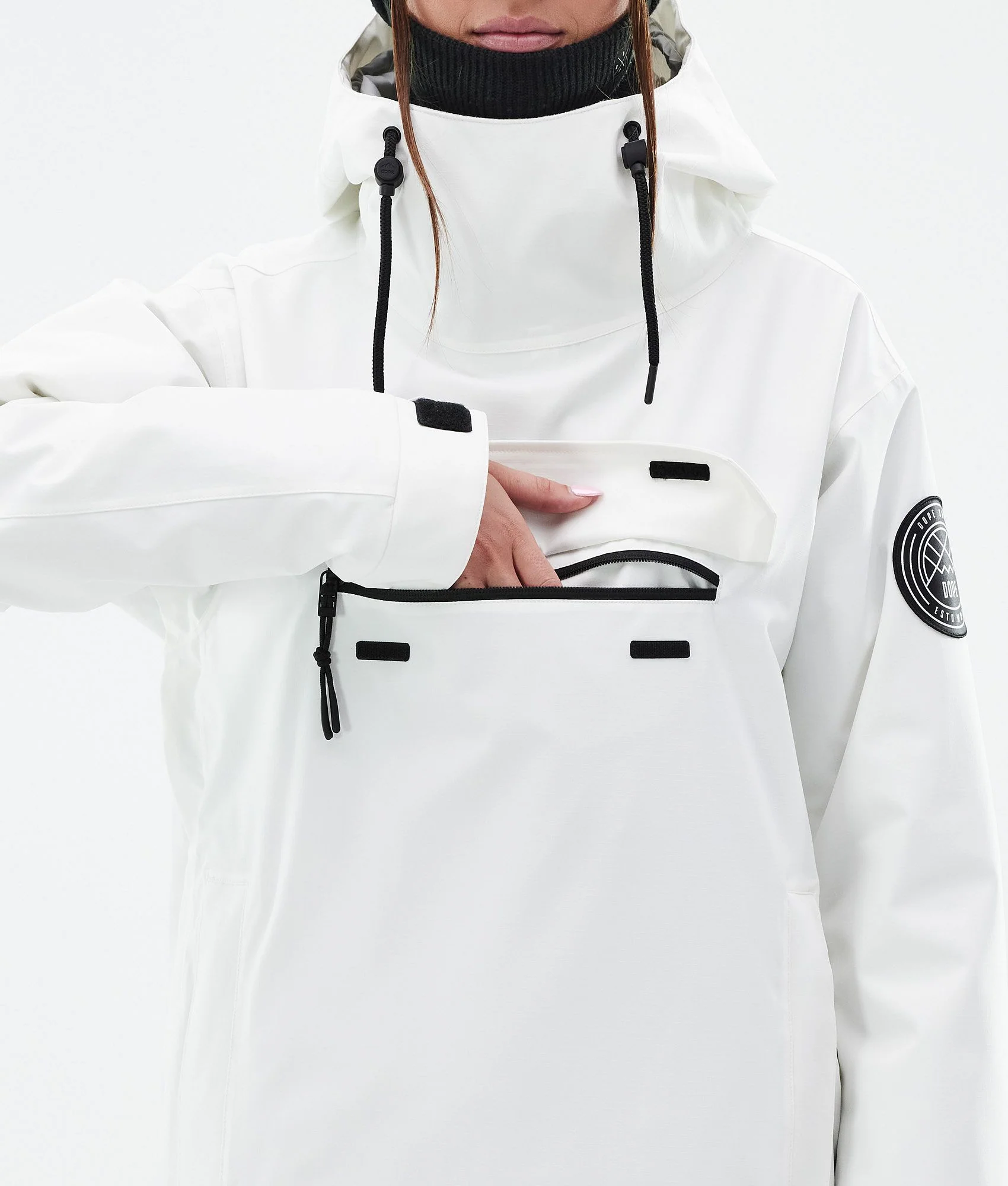 Snowboard Jacket Women Whitish
