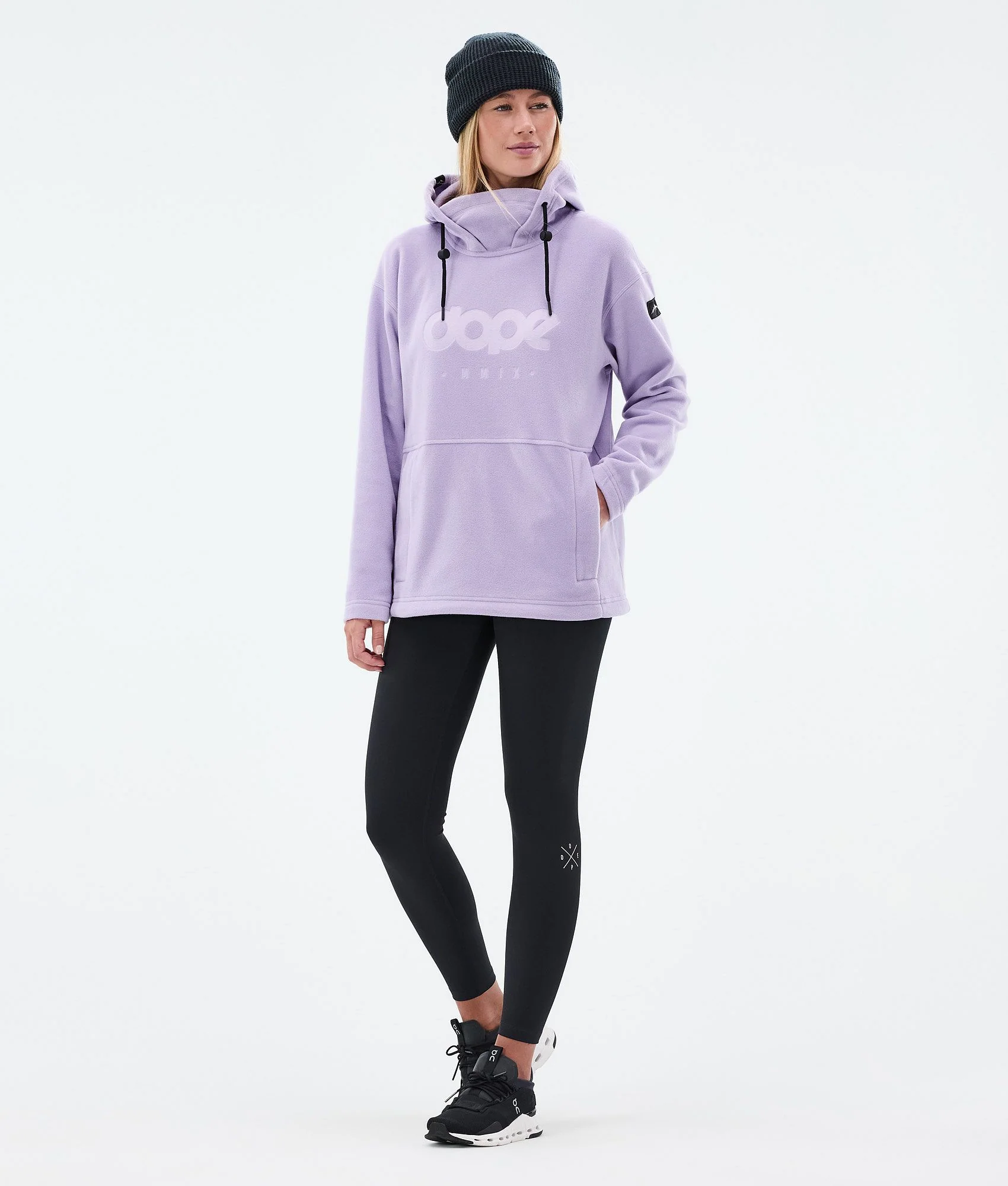Fleece Hoodie Women Faded Violet