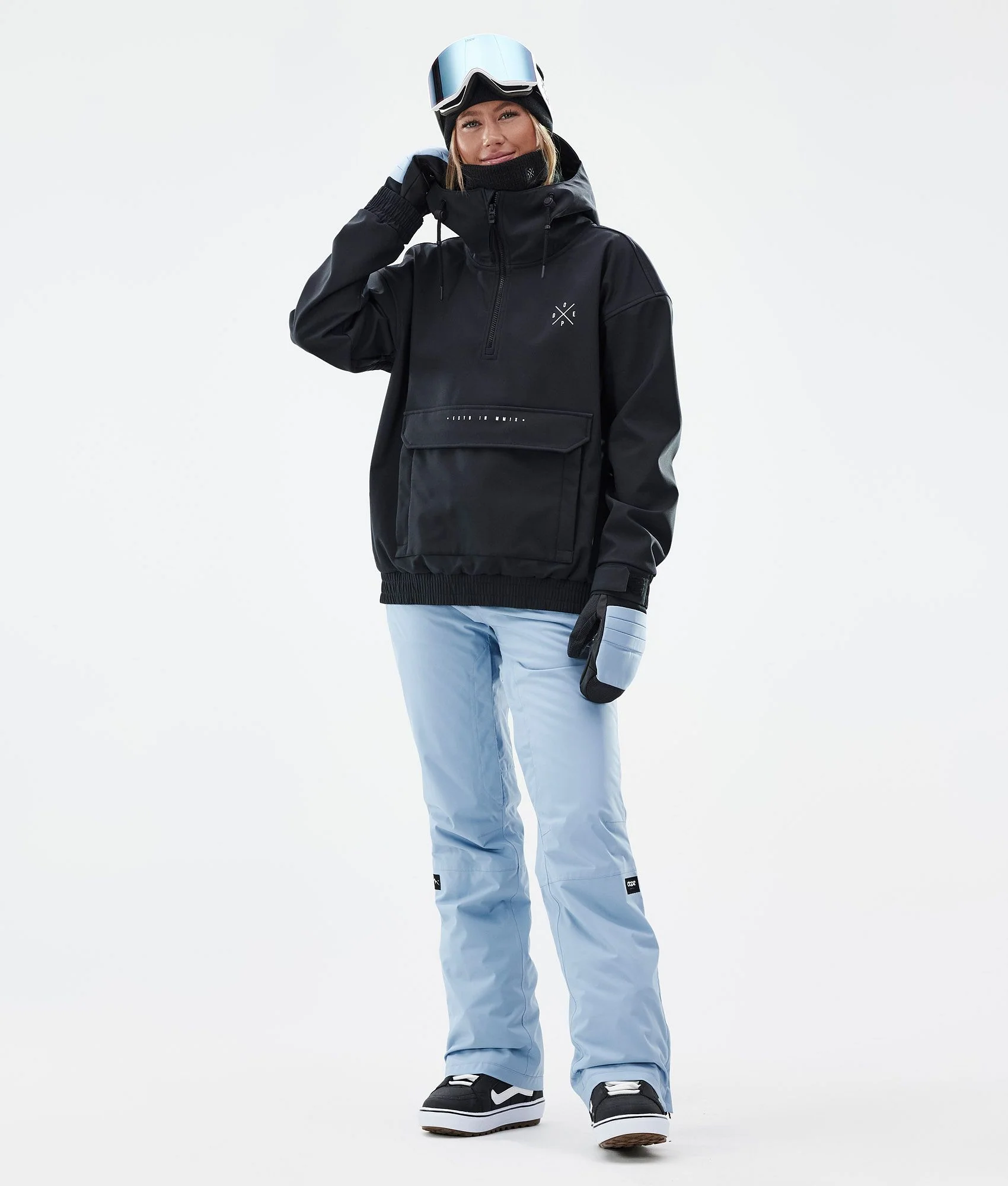 Snowboard Pants Women Light Blue
