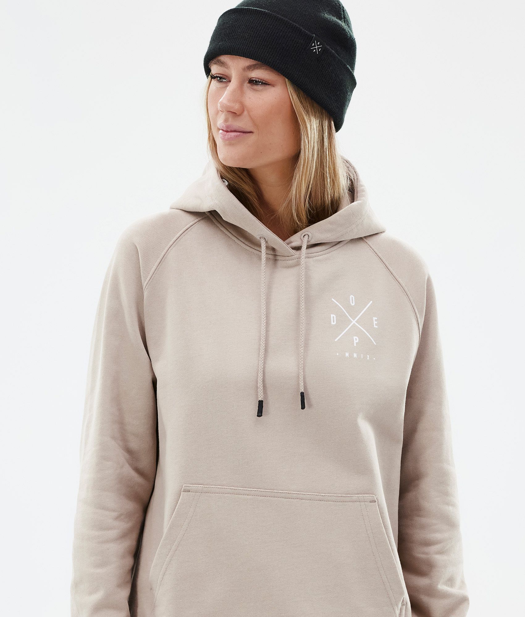 Hoodie Women 2X-Up Sand