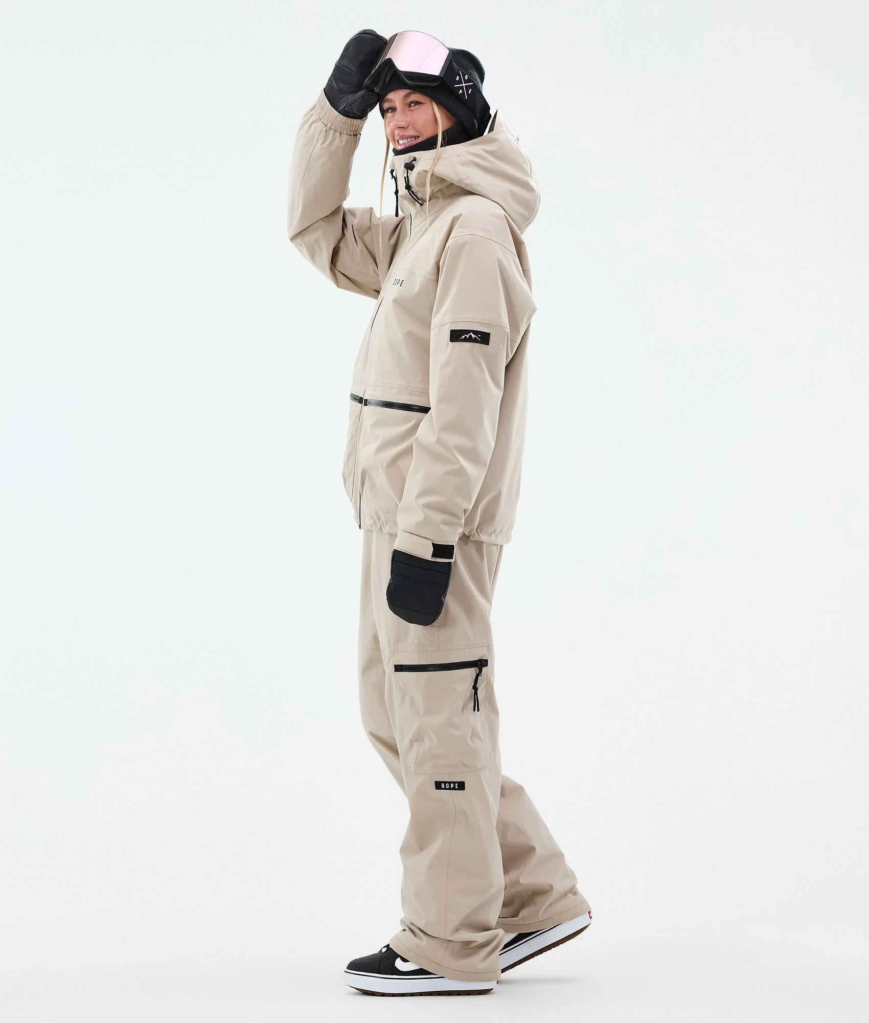 Snowboard Jacket Women Sand