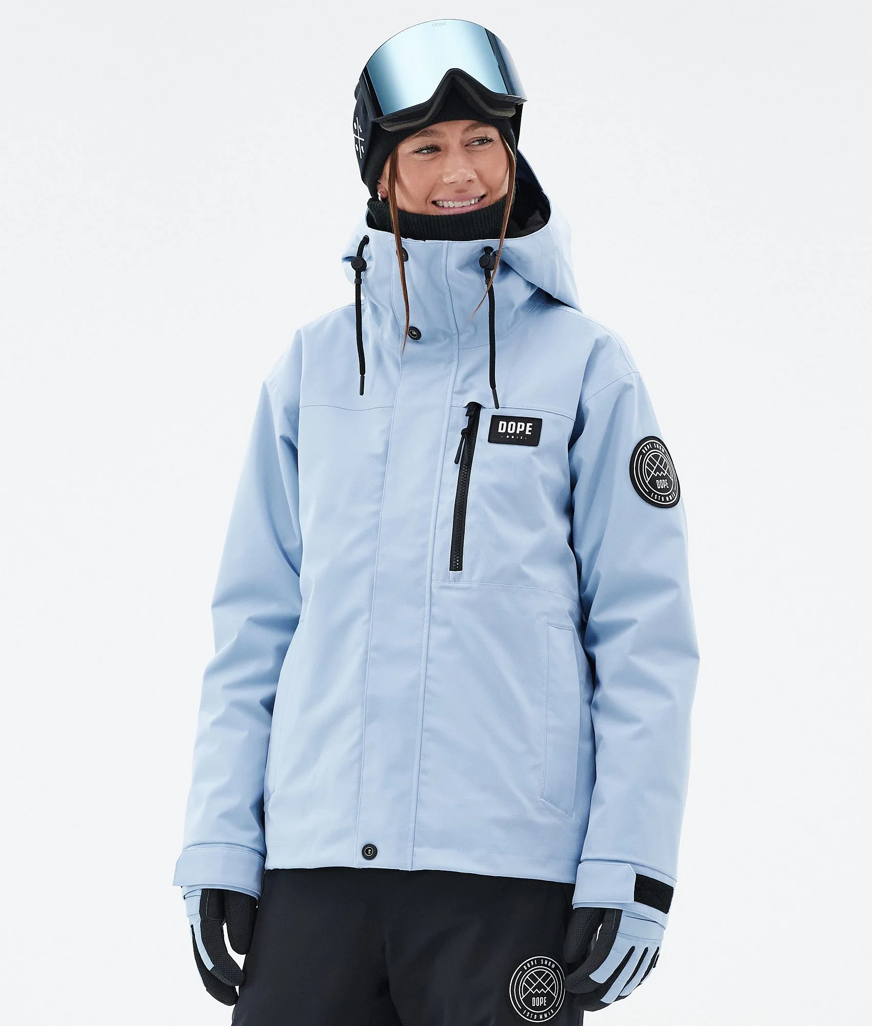 Snowboard Jacket Women Light Blue