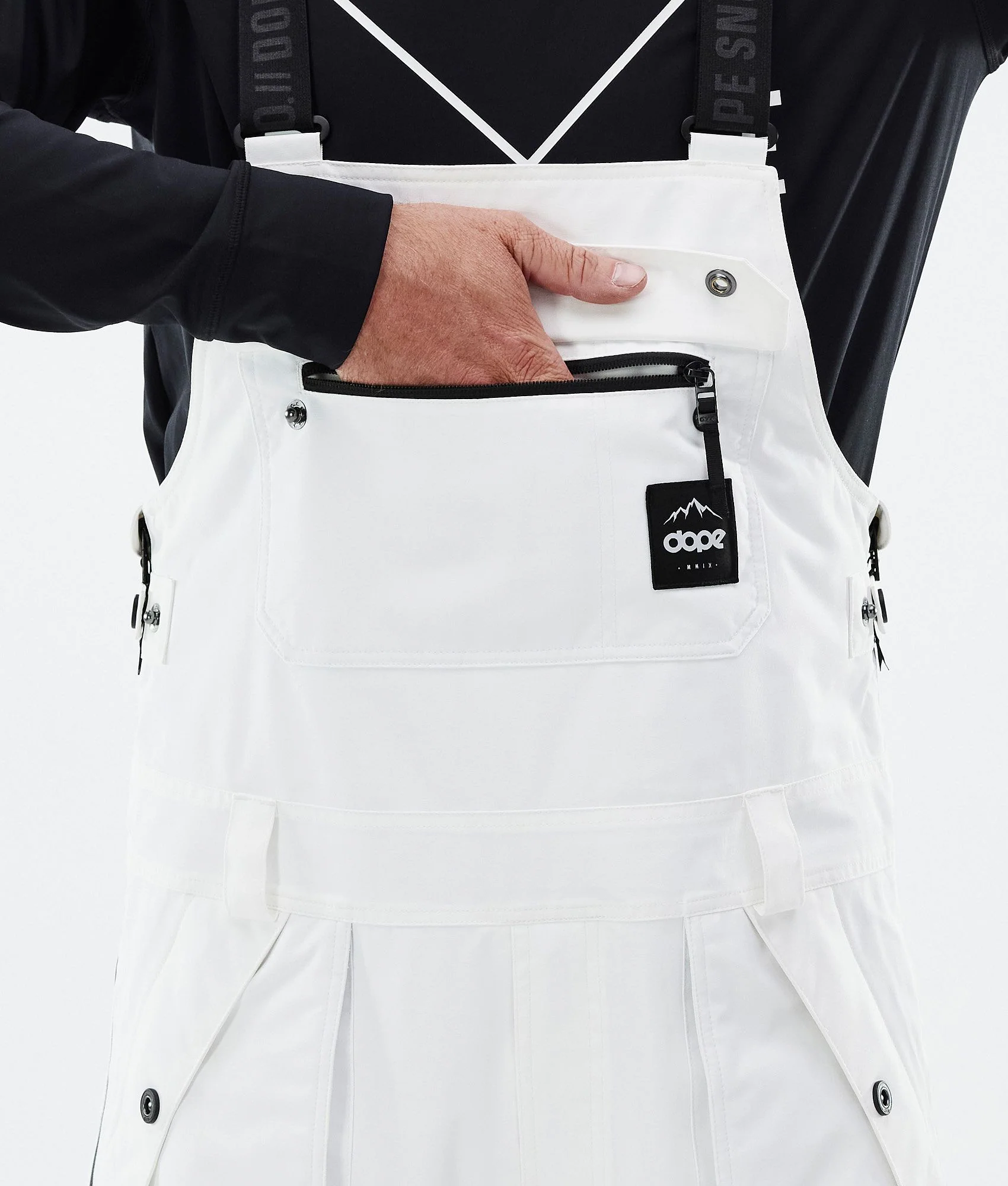 Snowboard Pants Men Old White