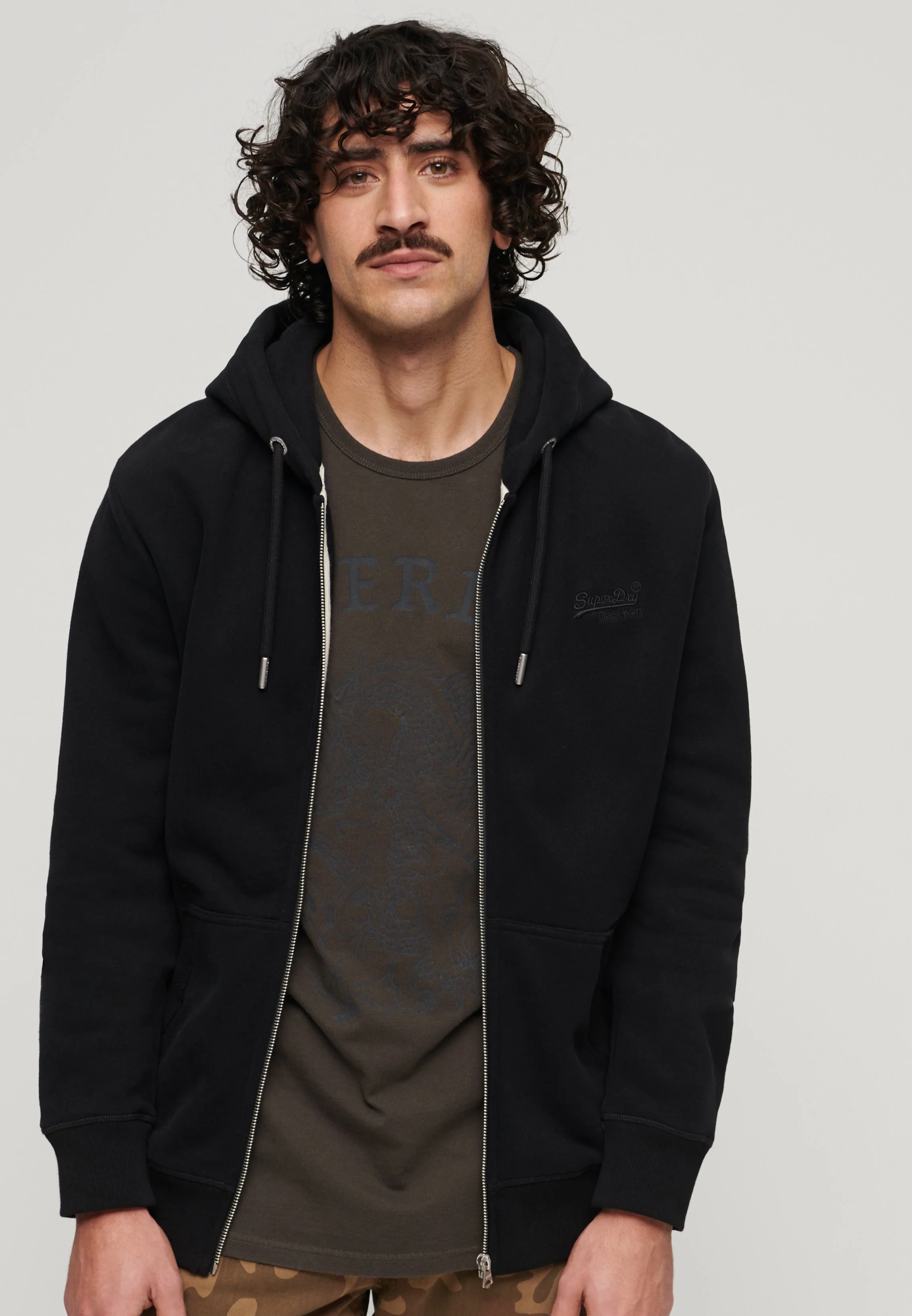 Essential Logo Zip Hoodie