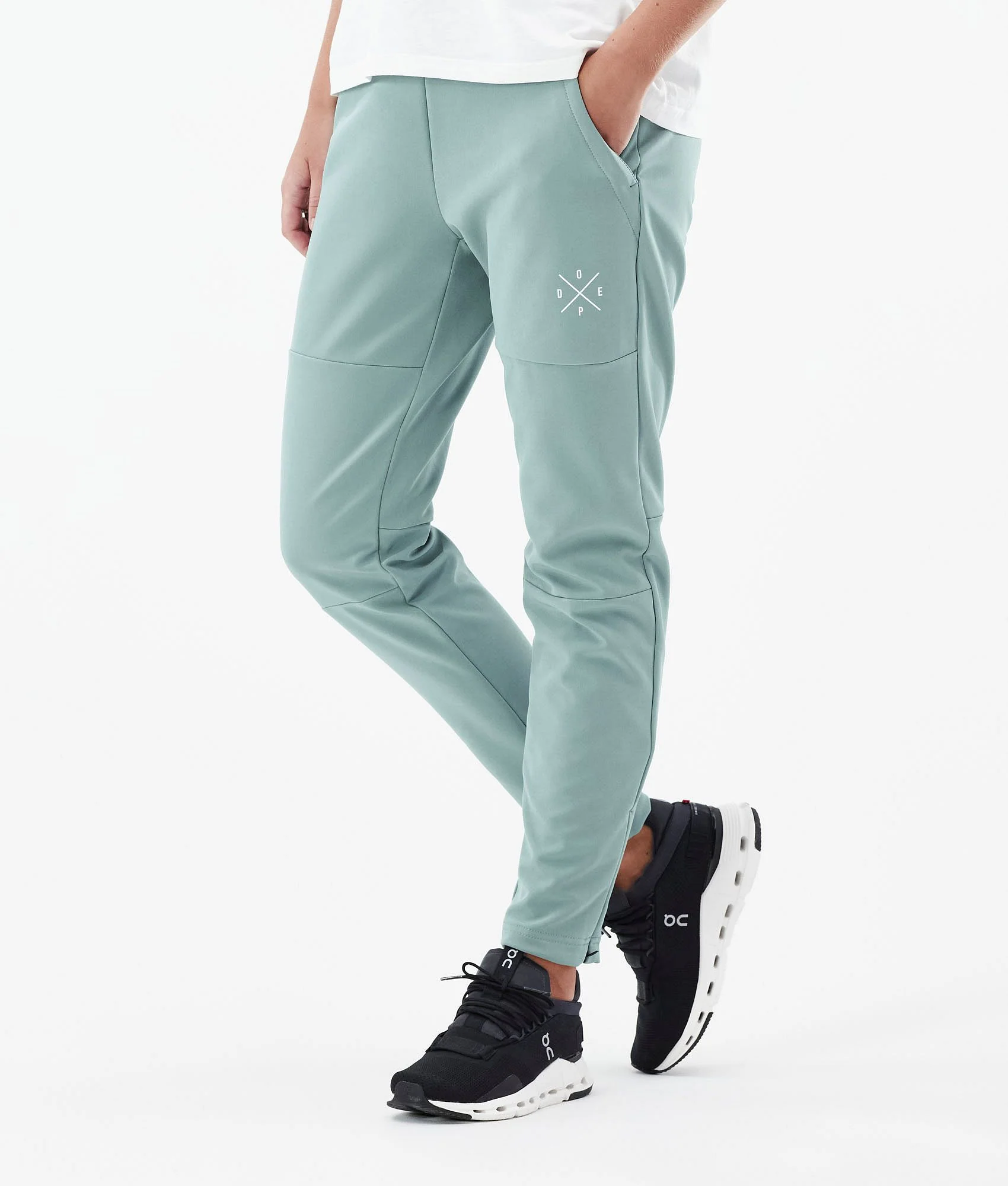Outdoor Pants Women Faded Green