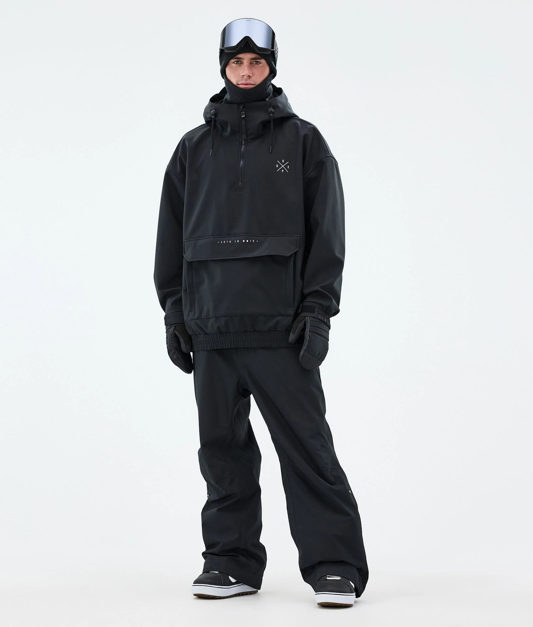 Snowboard Jacket Men Black