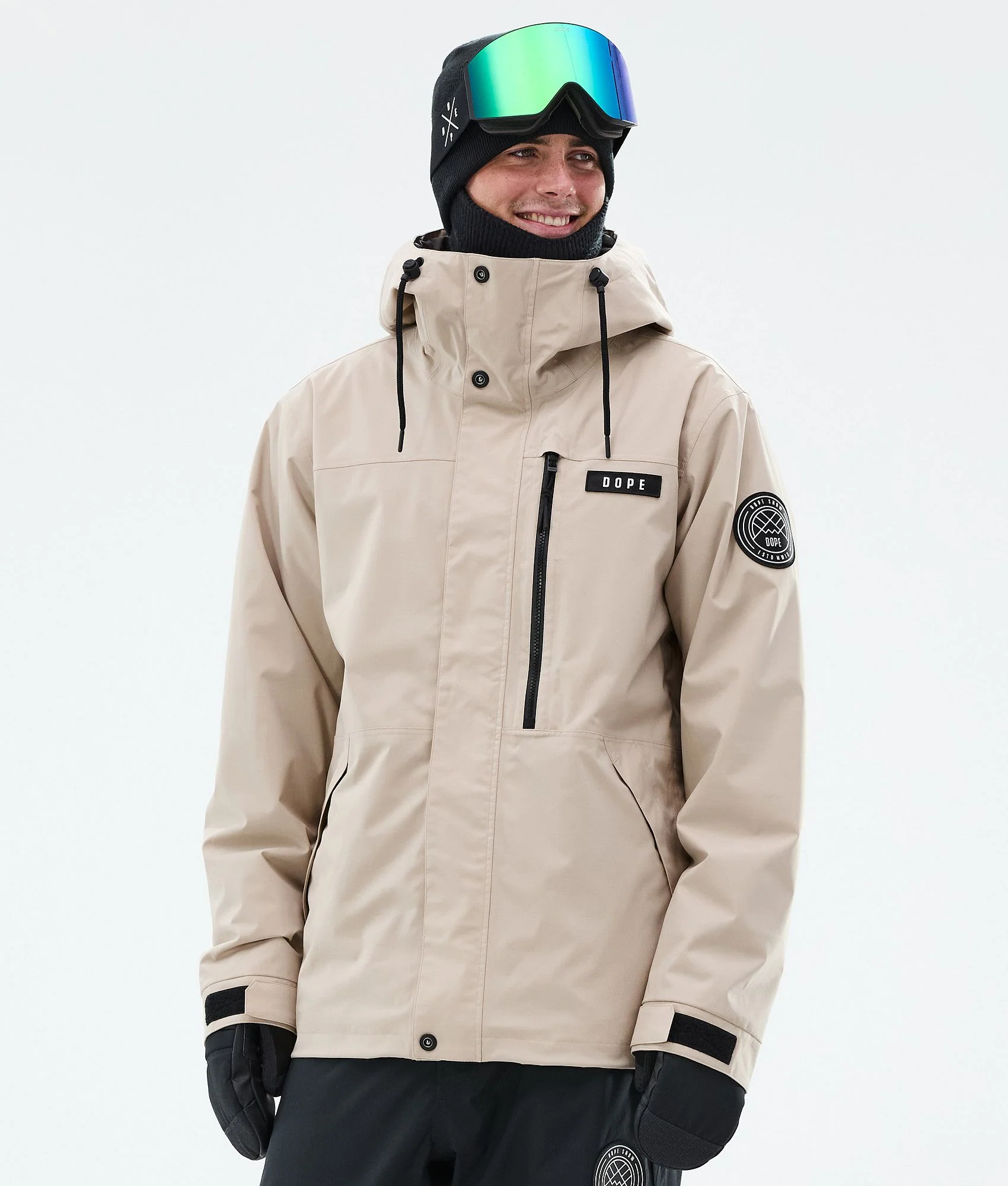 Snowboard Jacket Men Sand