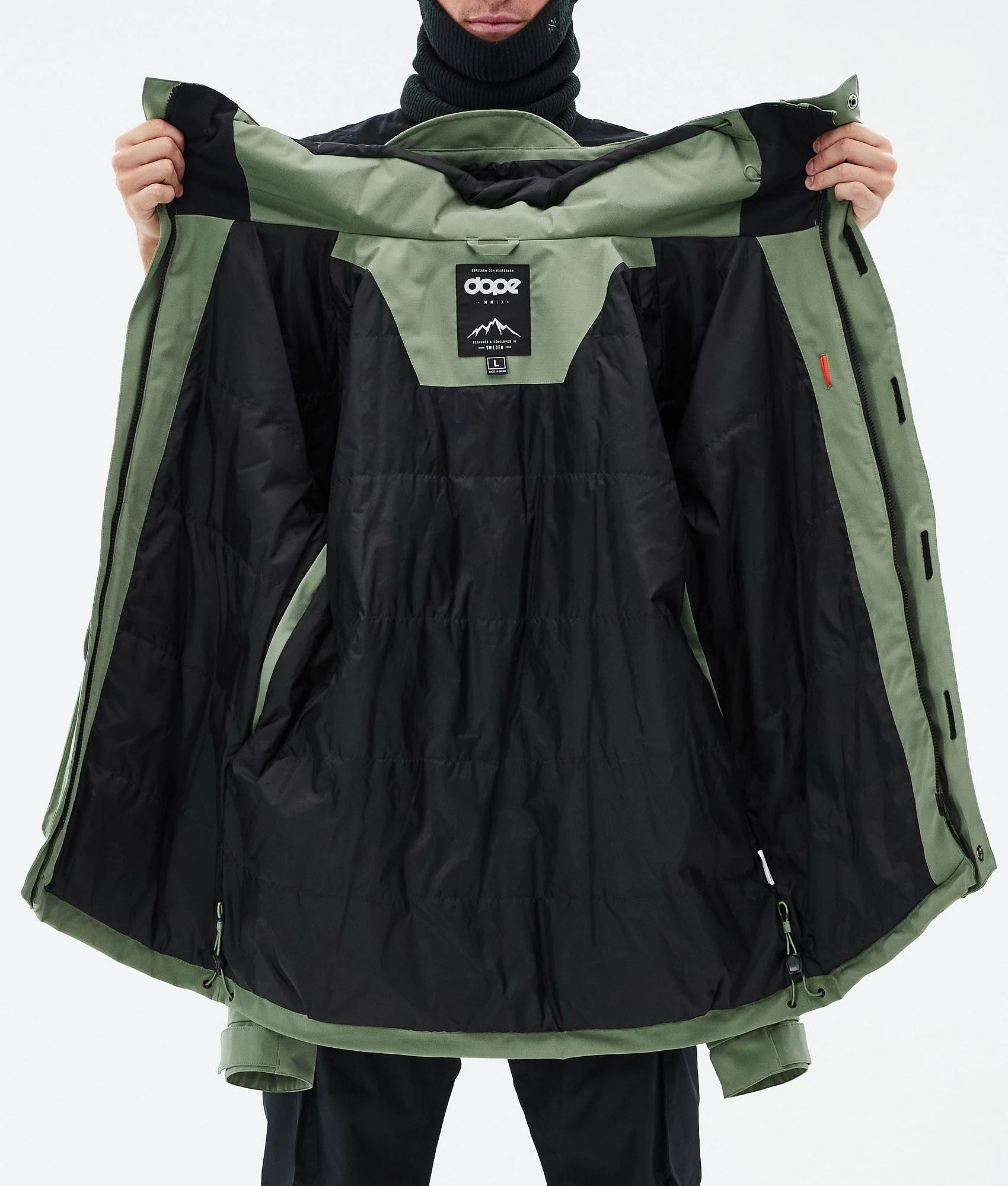 Snowboard Jacket Men Moss Green