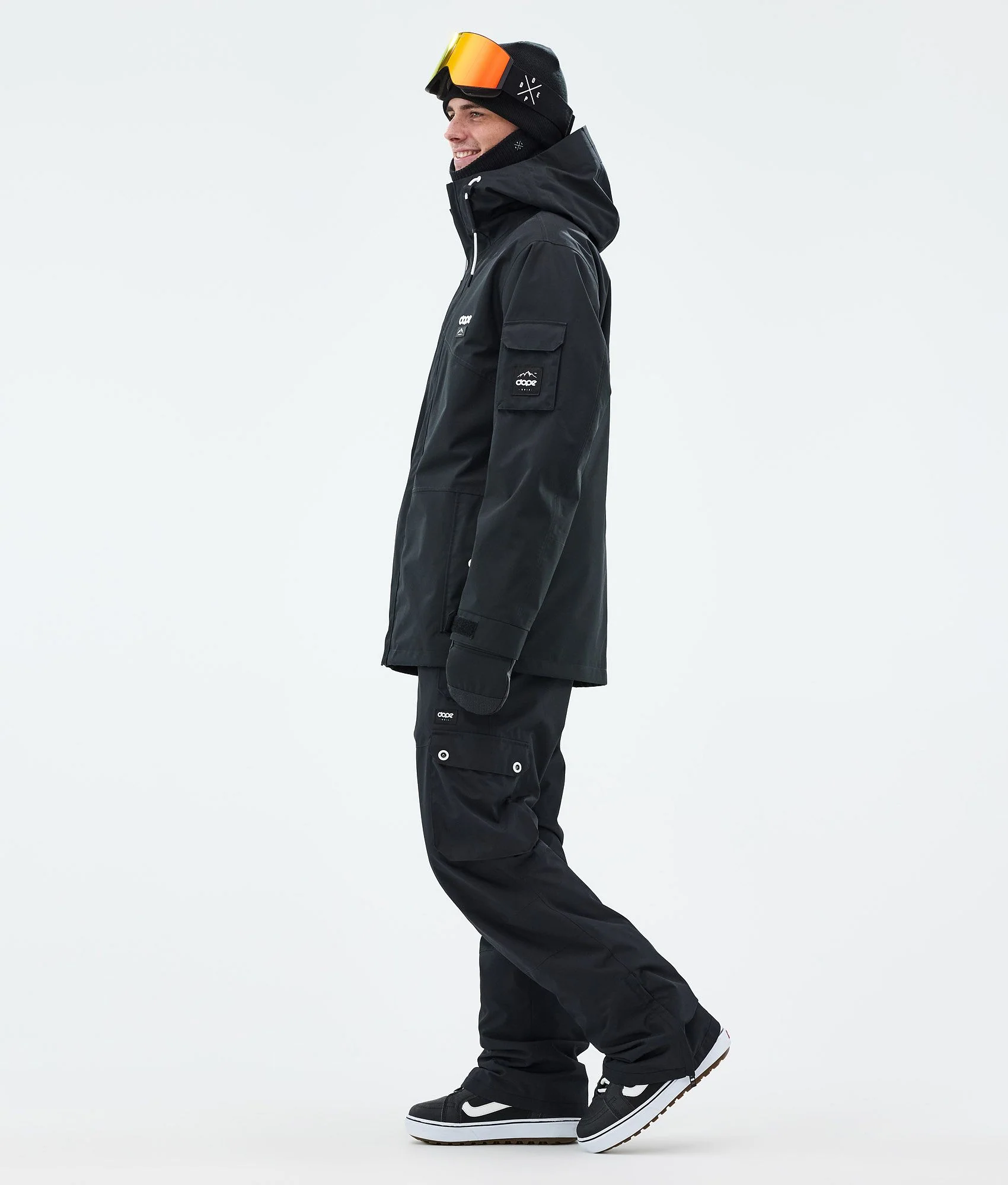 Snowboard Jacket Men Black