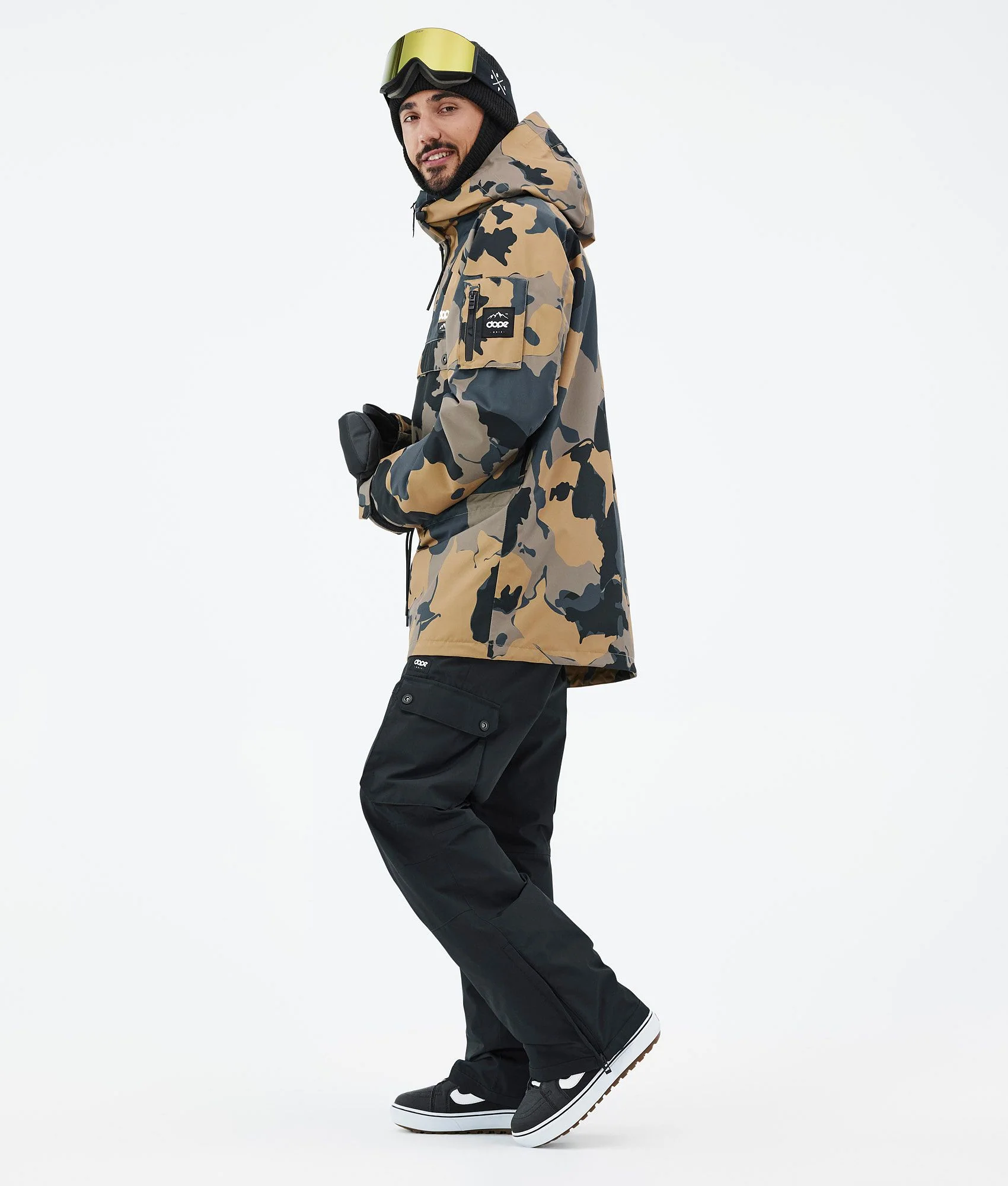 Snowboard Jacket Men Walnut Camo