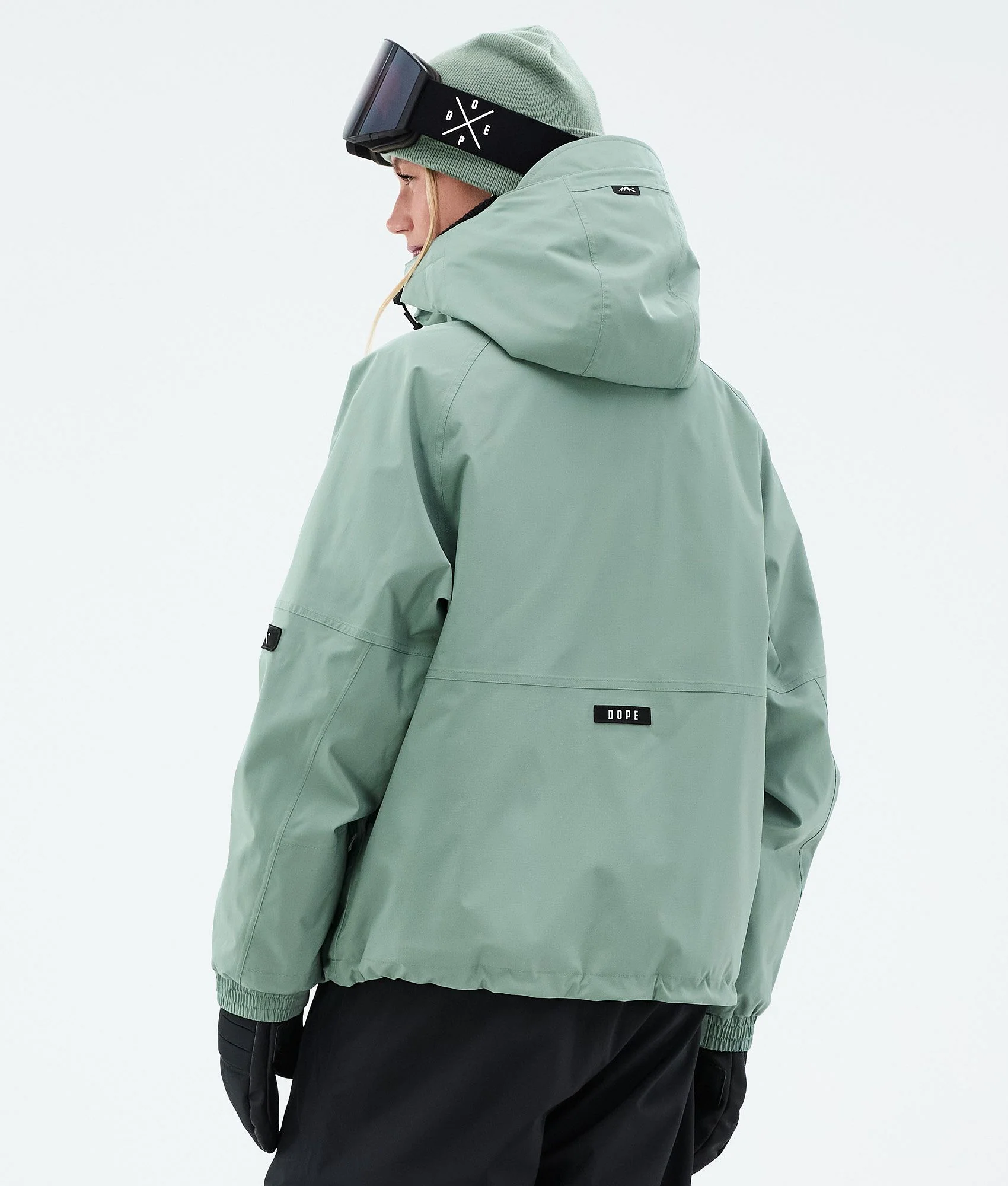 Snowboard Jacket Women Faded Green