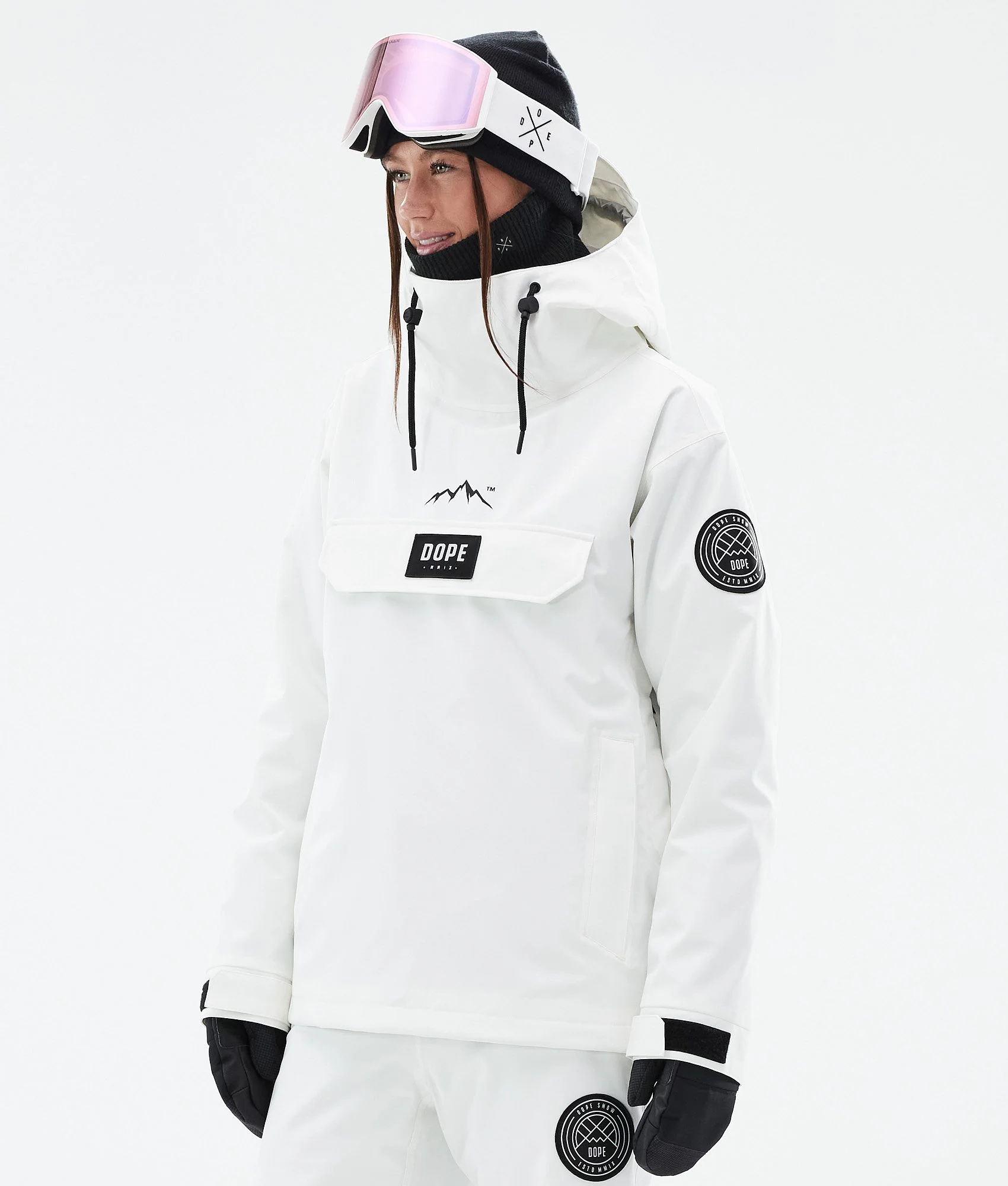 Snowboard Jacket Women Whitish