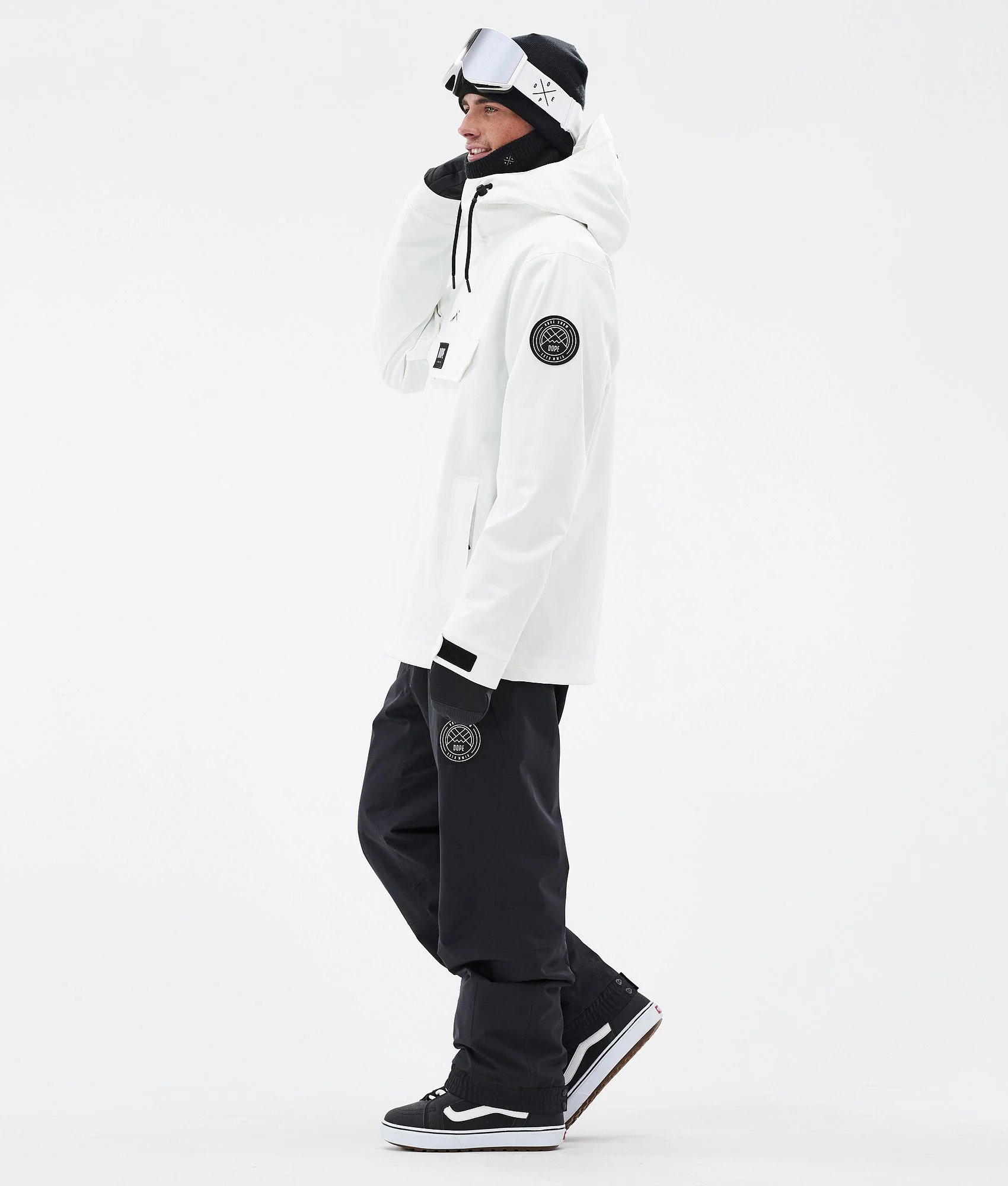 Snowboard Jacket Men Whitish