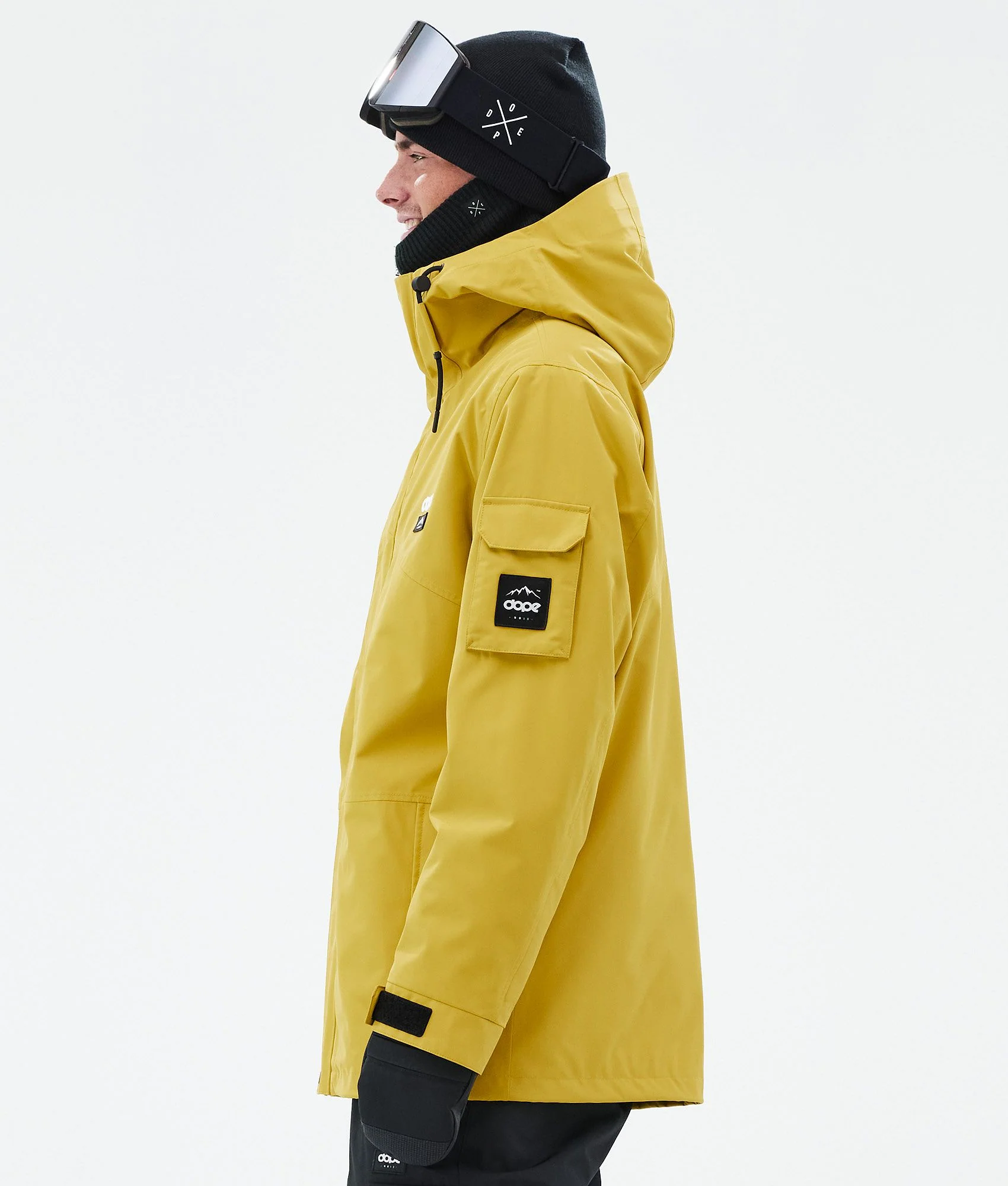 Snowboard Jacket Men Yellow