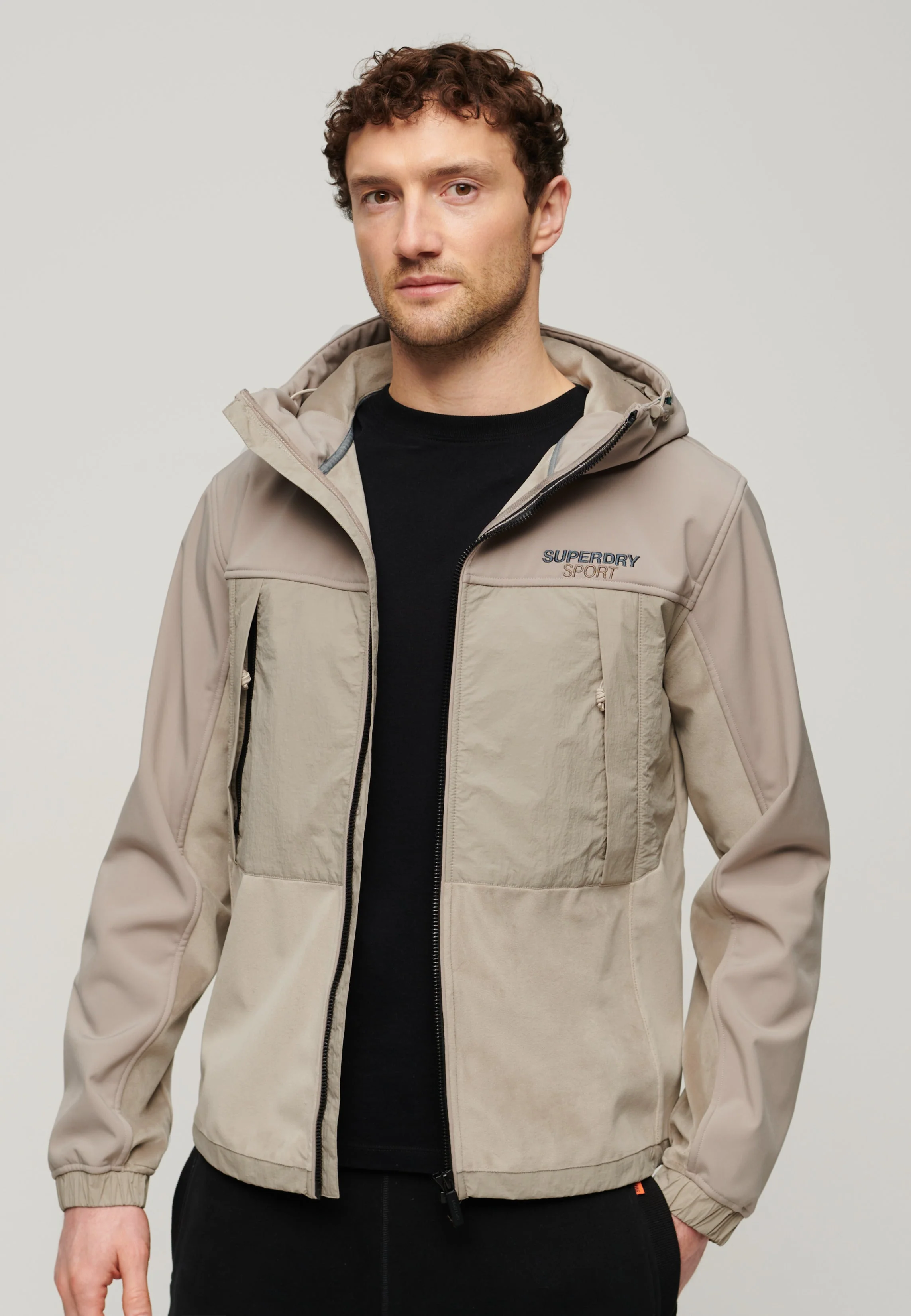 Hooded Hybrid Trekker Jacket