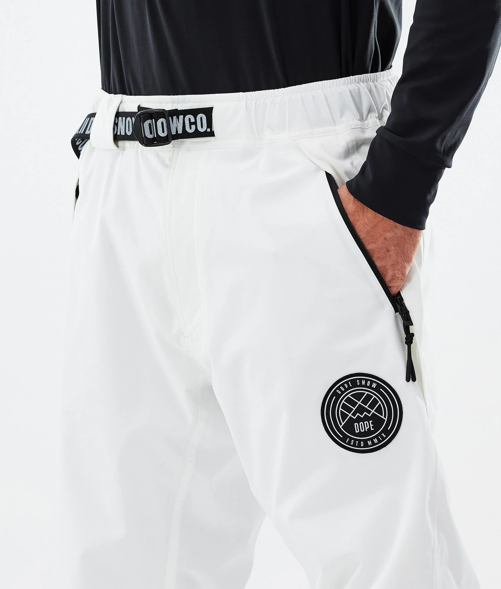 Snowboard Pants Men Old White