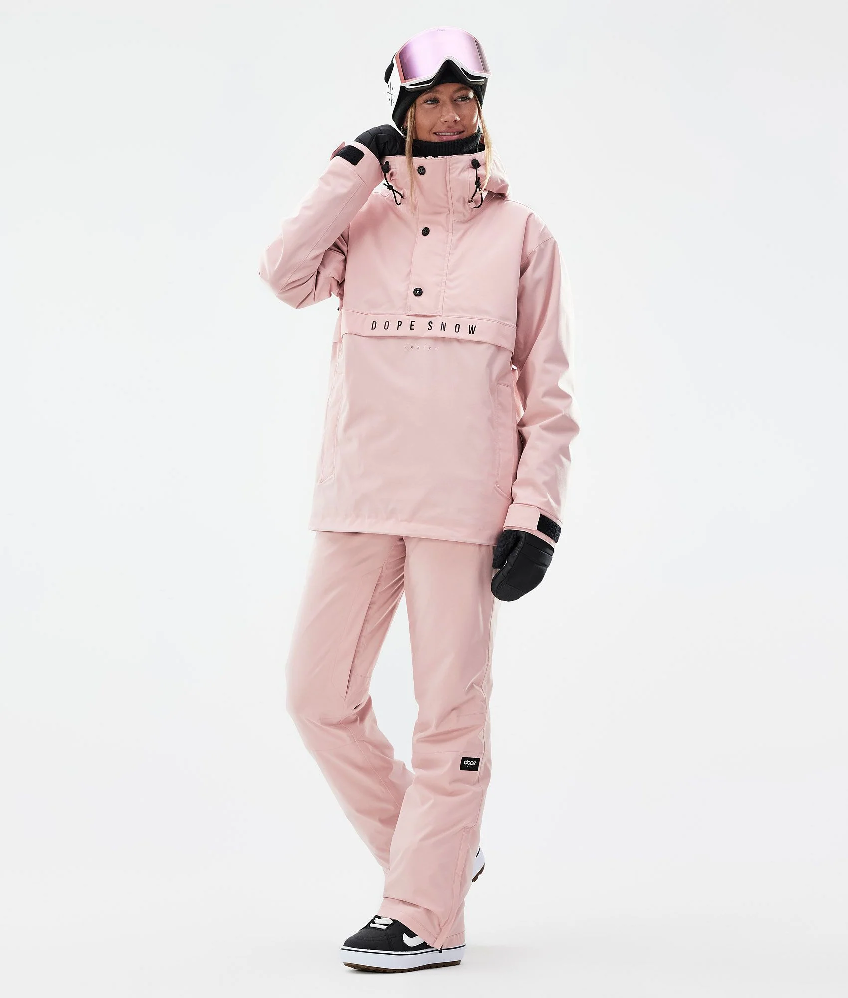 Snowboard Pants Women Soft Pink