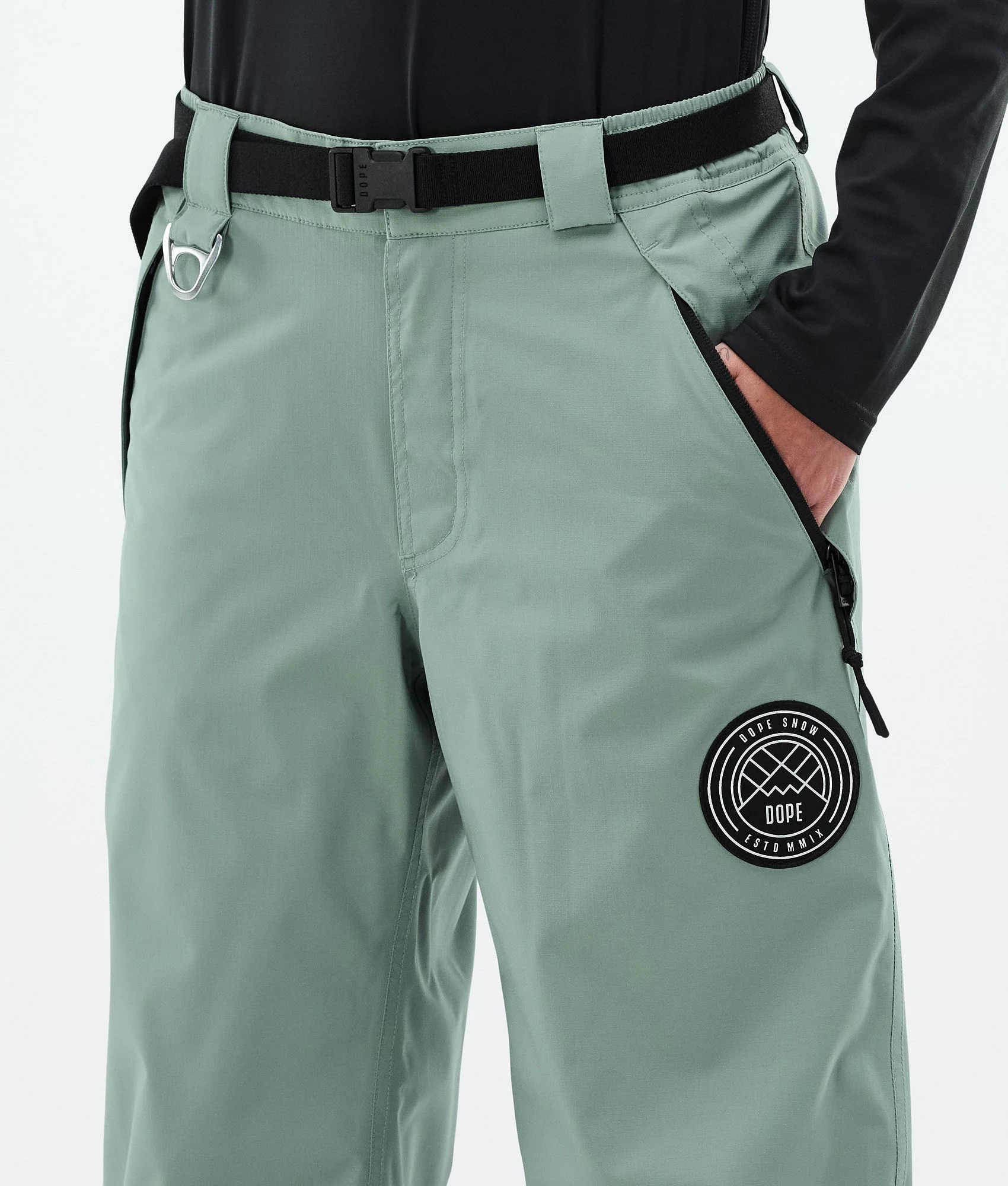 Snowboard Pants Women Faded Green