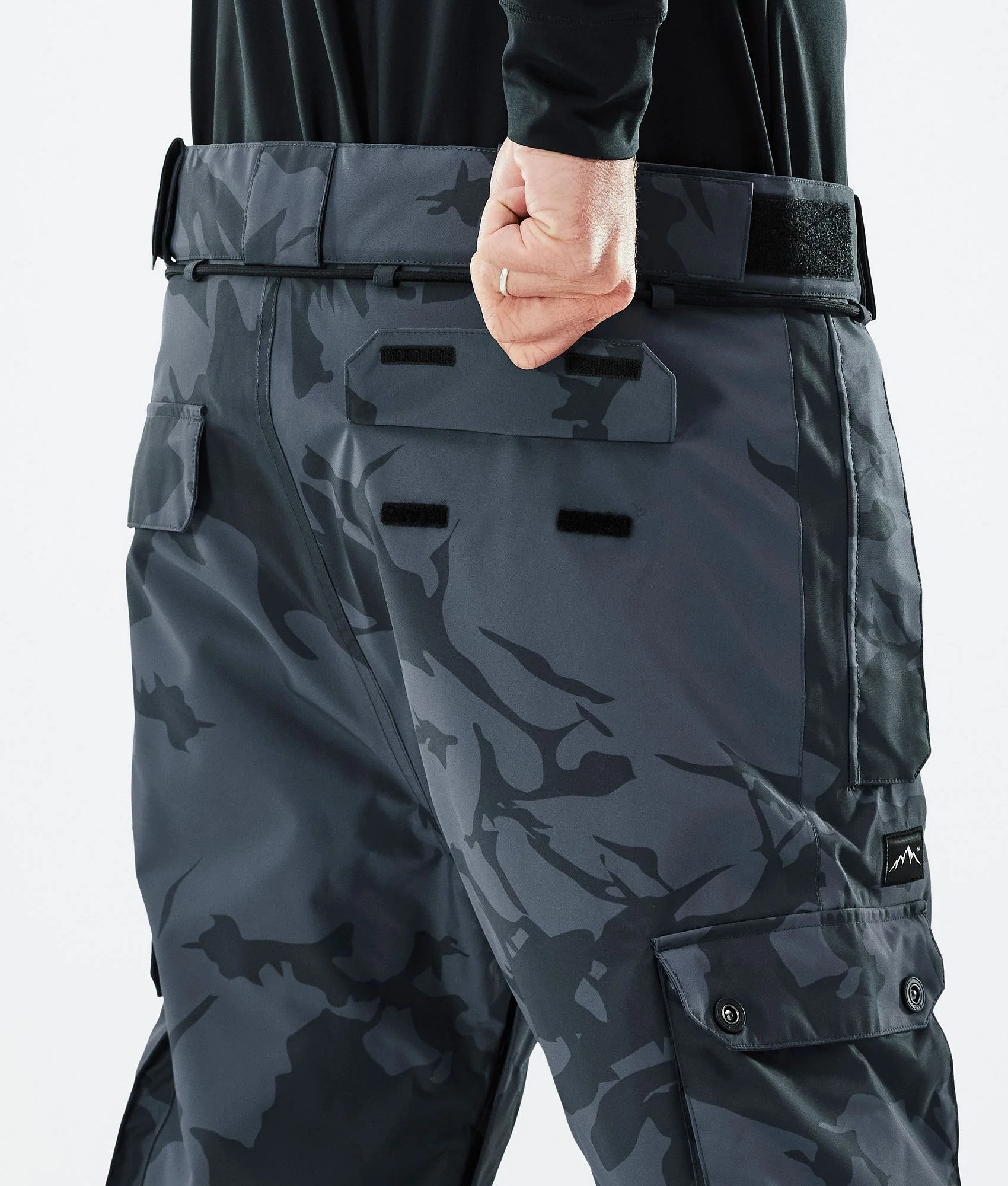 Snowboard Pants Men Metal Blue Camo