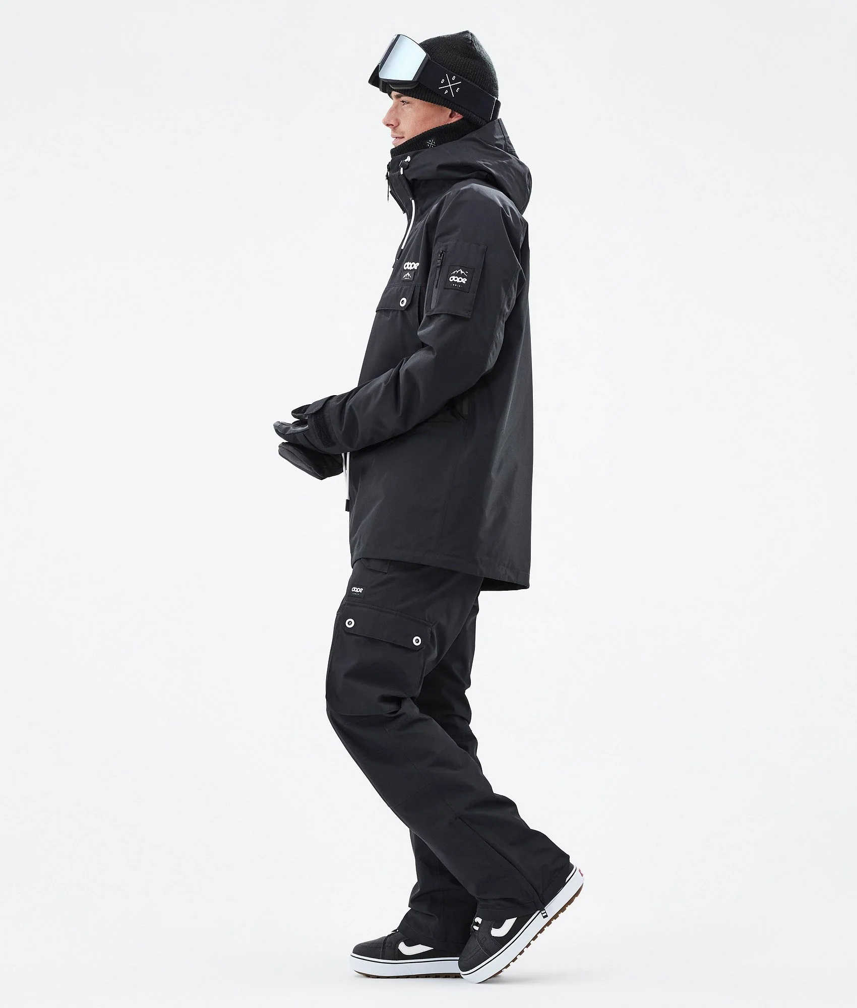 Snowboard Jacket Men Black