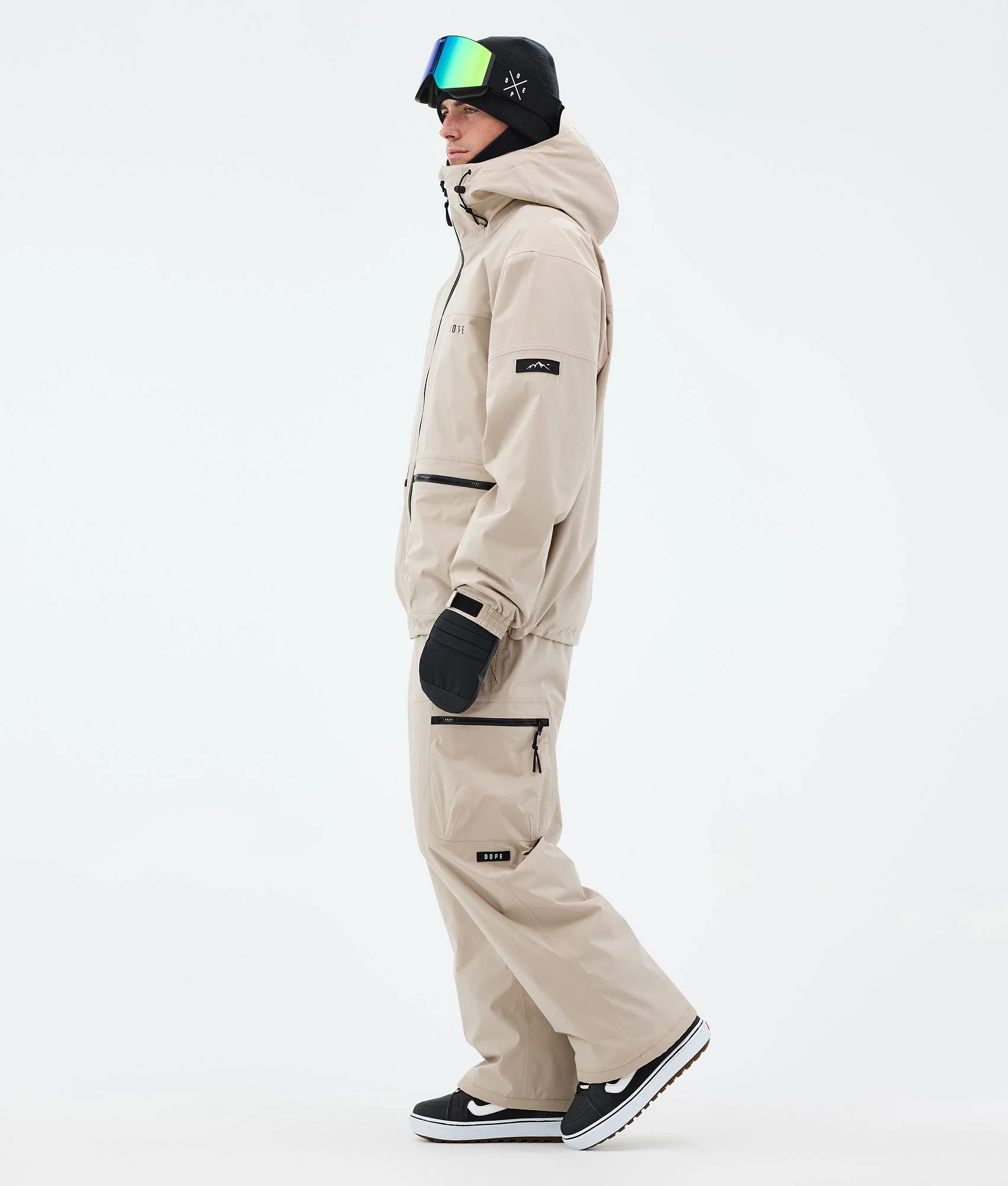 Snowboard Jacket Men Sand