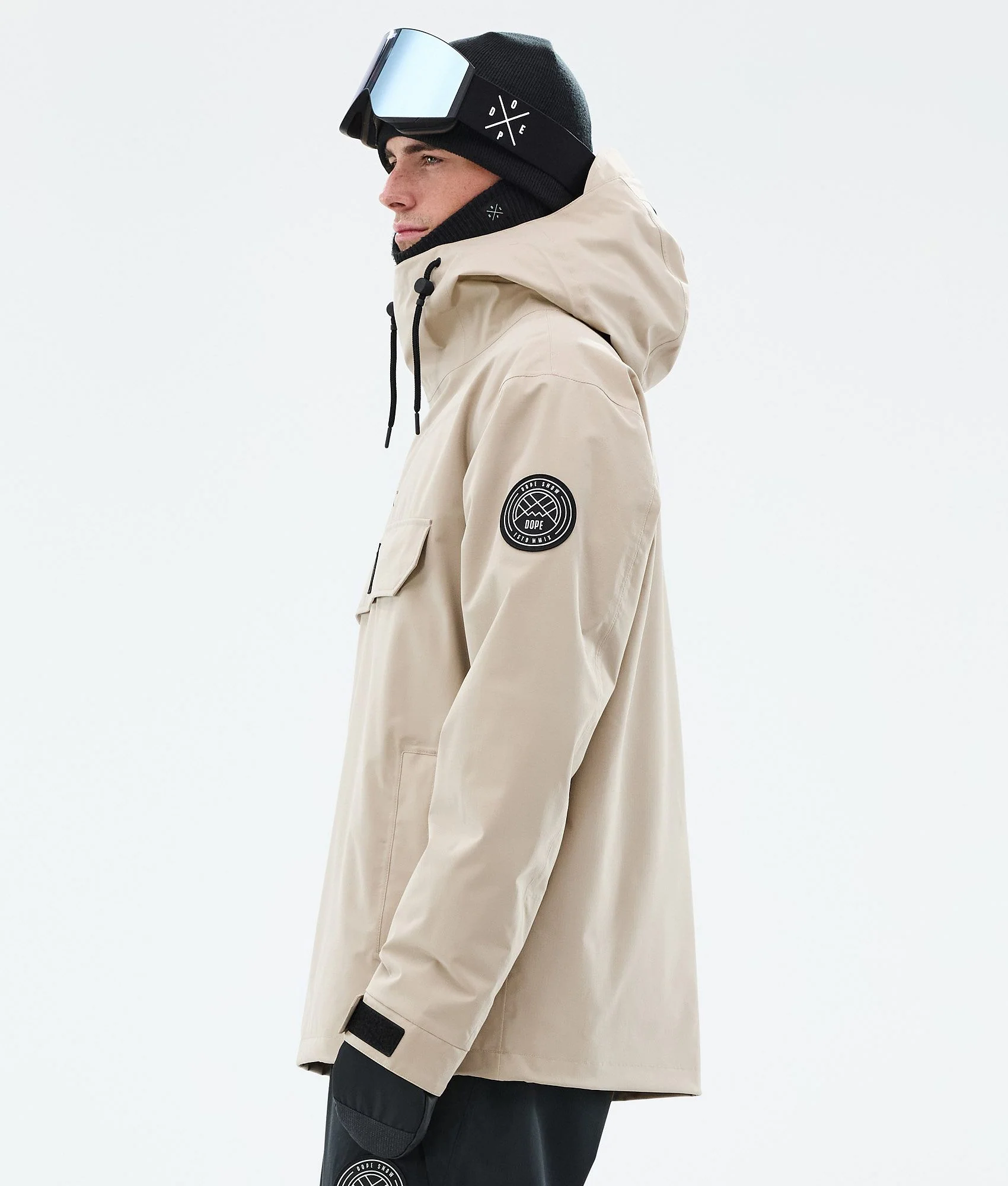 Snowboard Jacket Men Sand