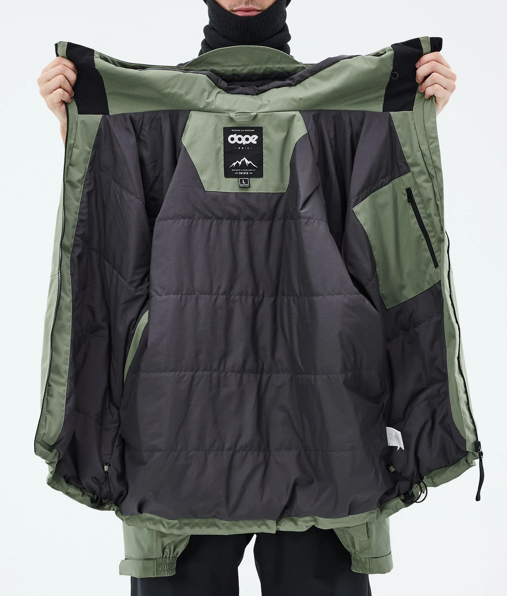 Snowboard Jacket Men Moss Green