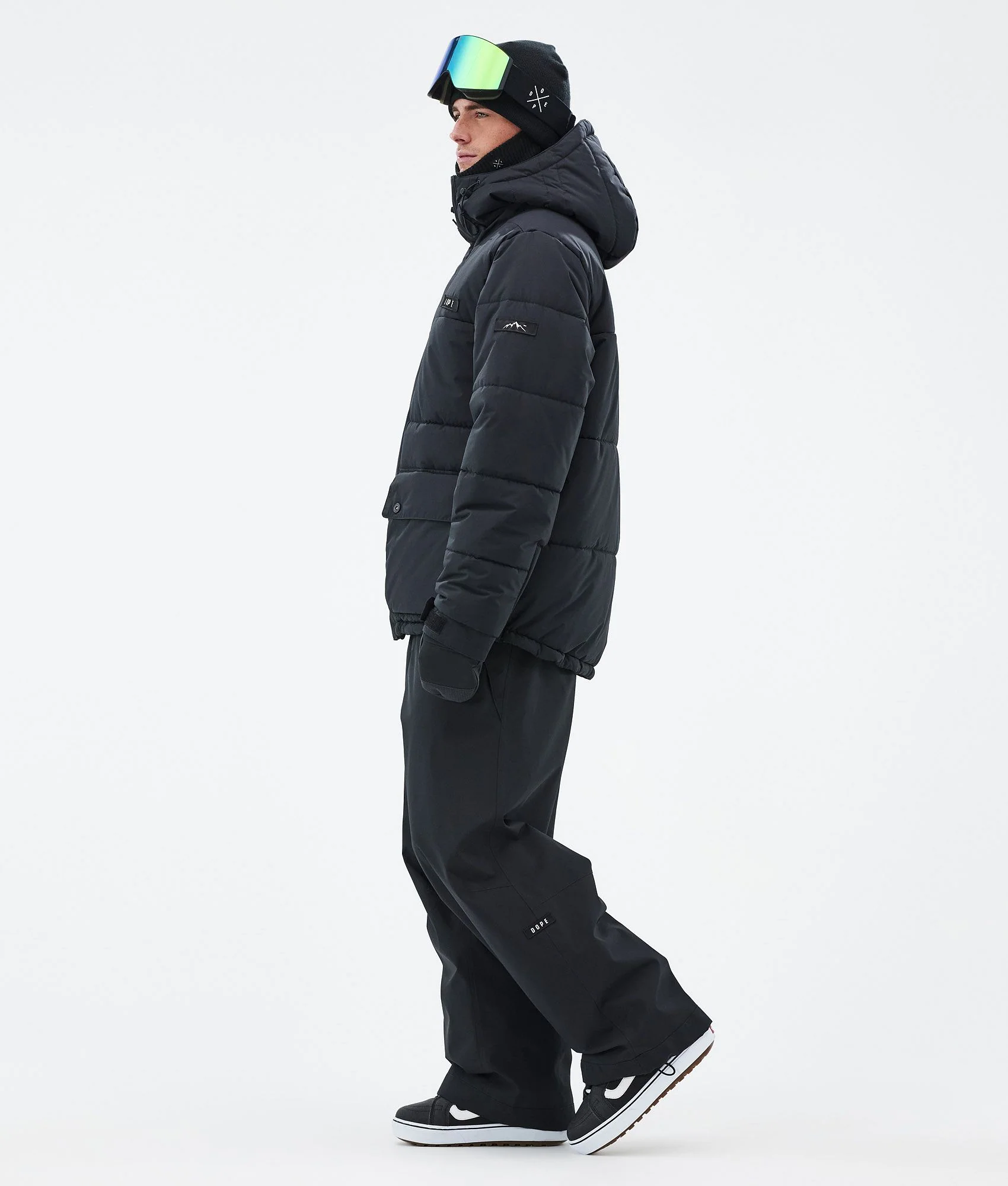 Snowboard Jacket Men Black