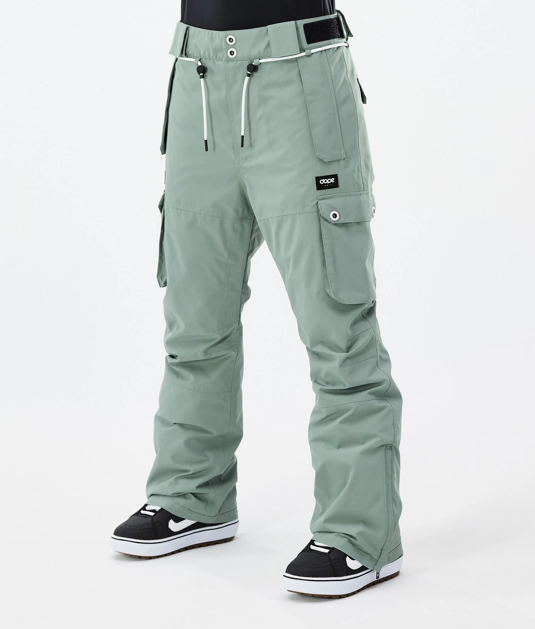 Snowboard Pants Women Faded Green