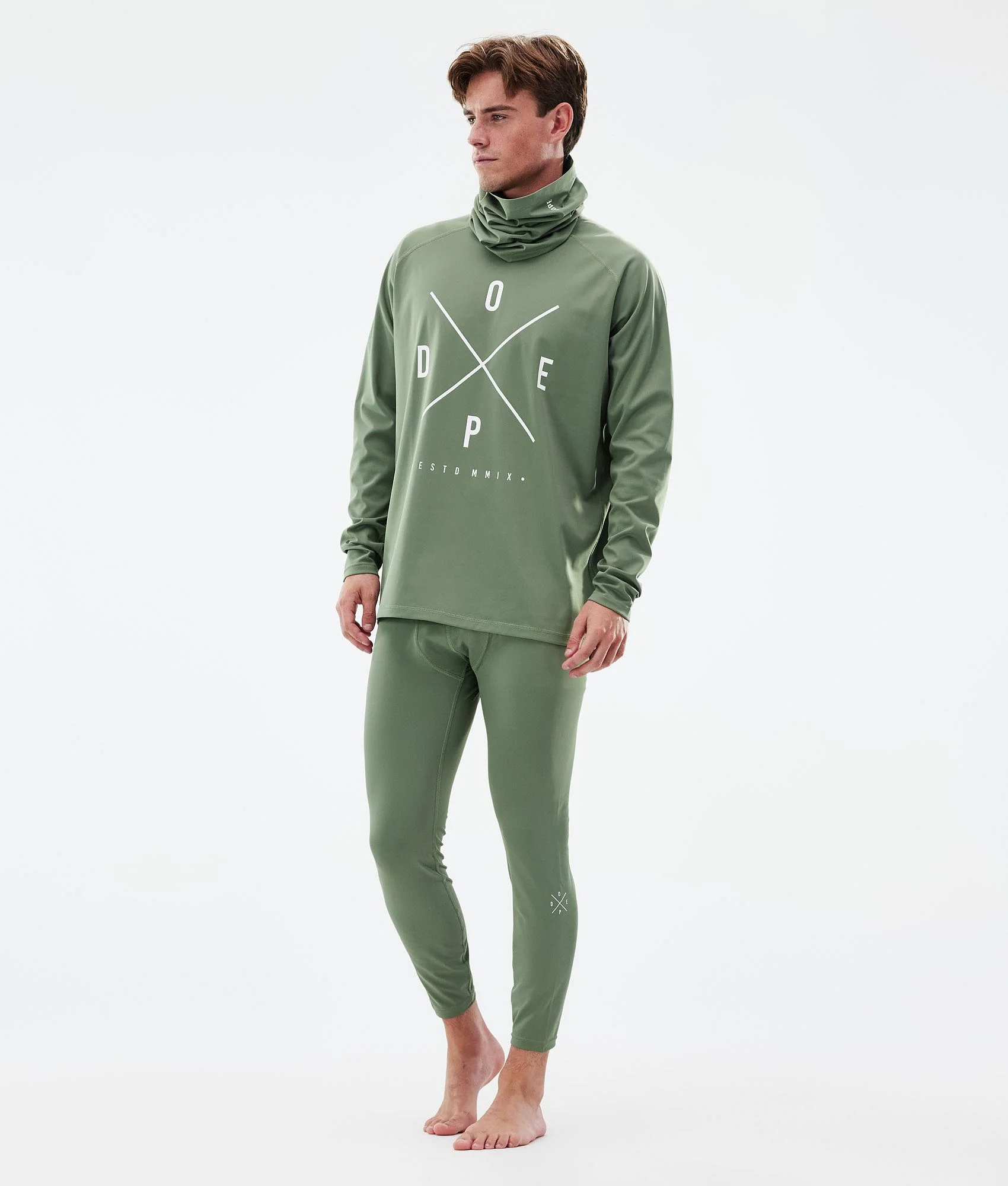 Base Layer Top Men 2X-Up Moss Green