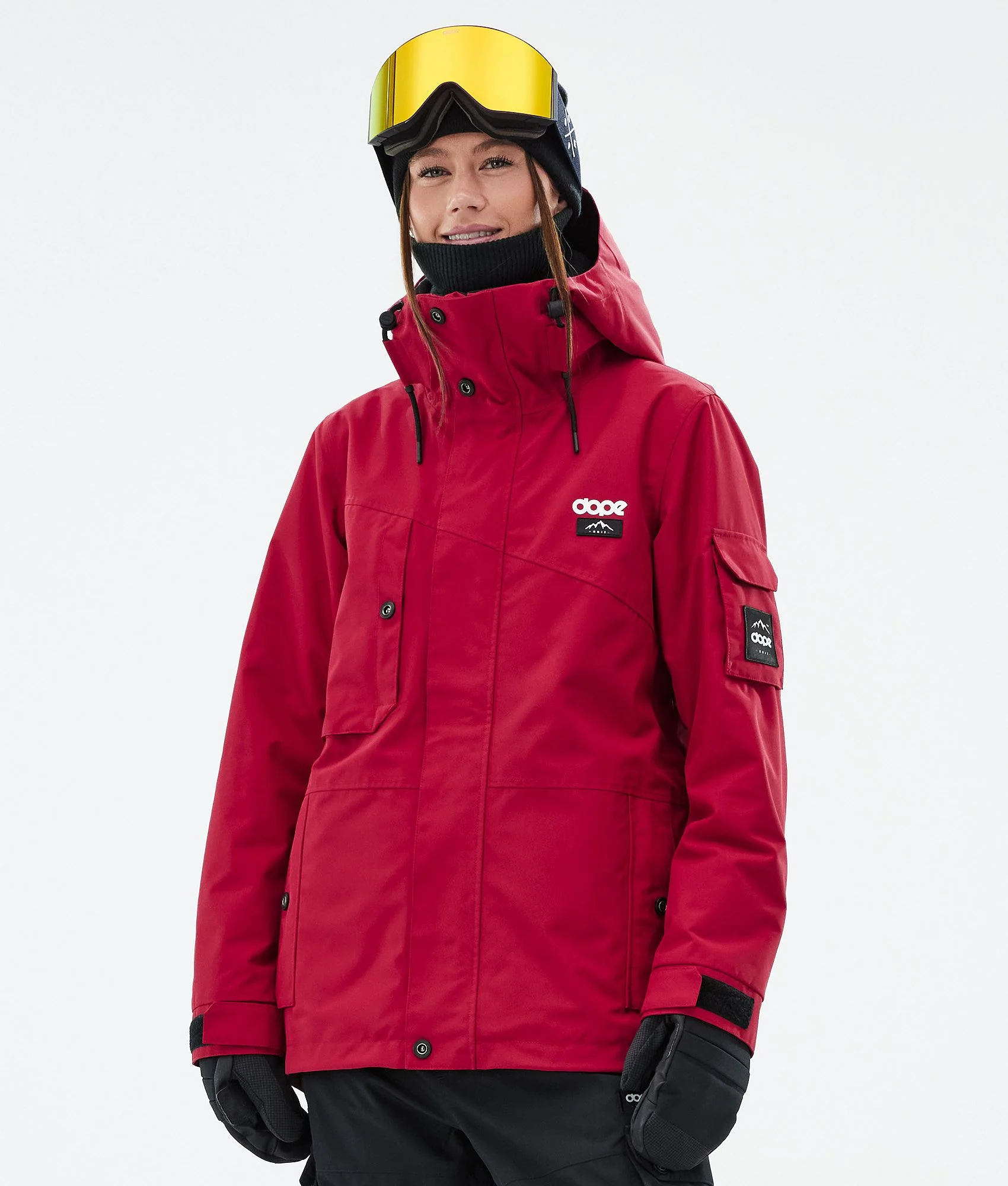 Snowboard Jacket Women Deep Red