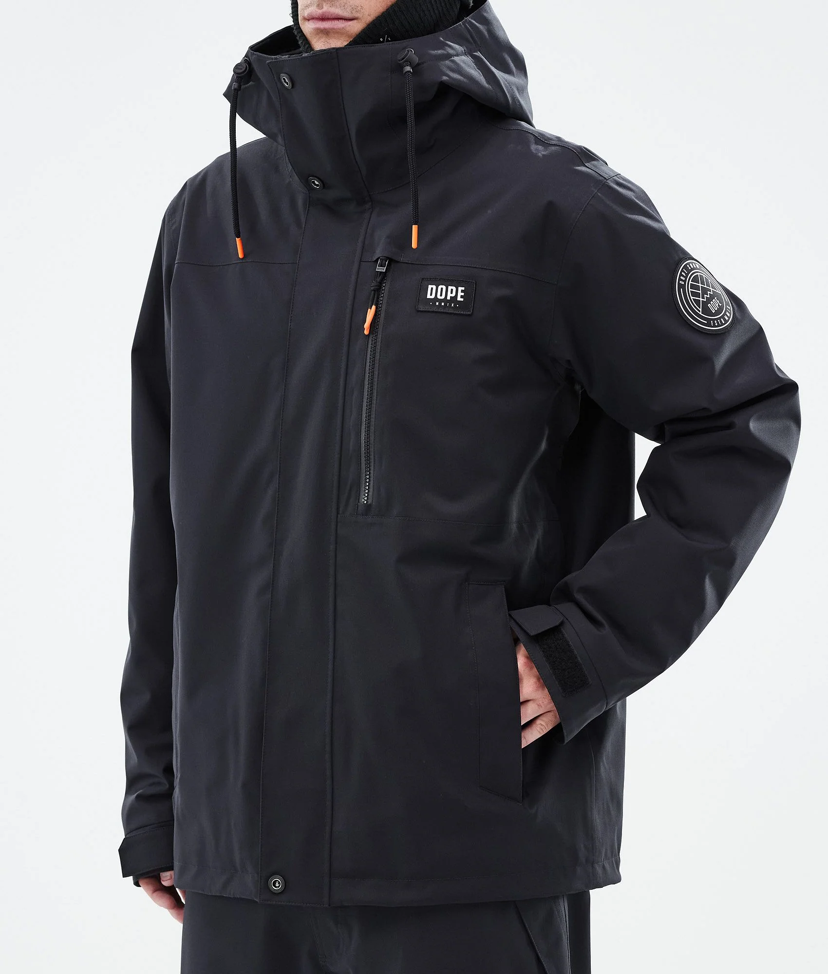 Snowboard Jacket Men Black