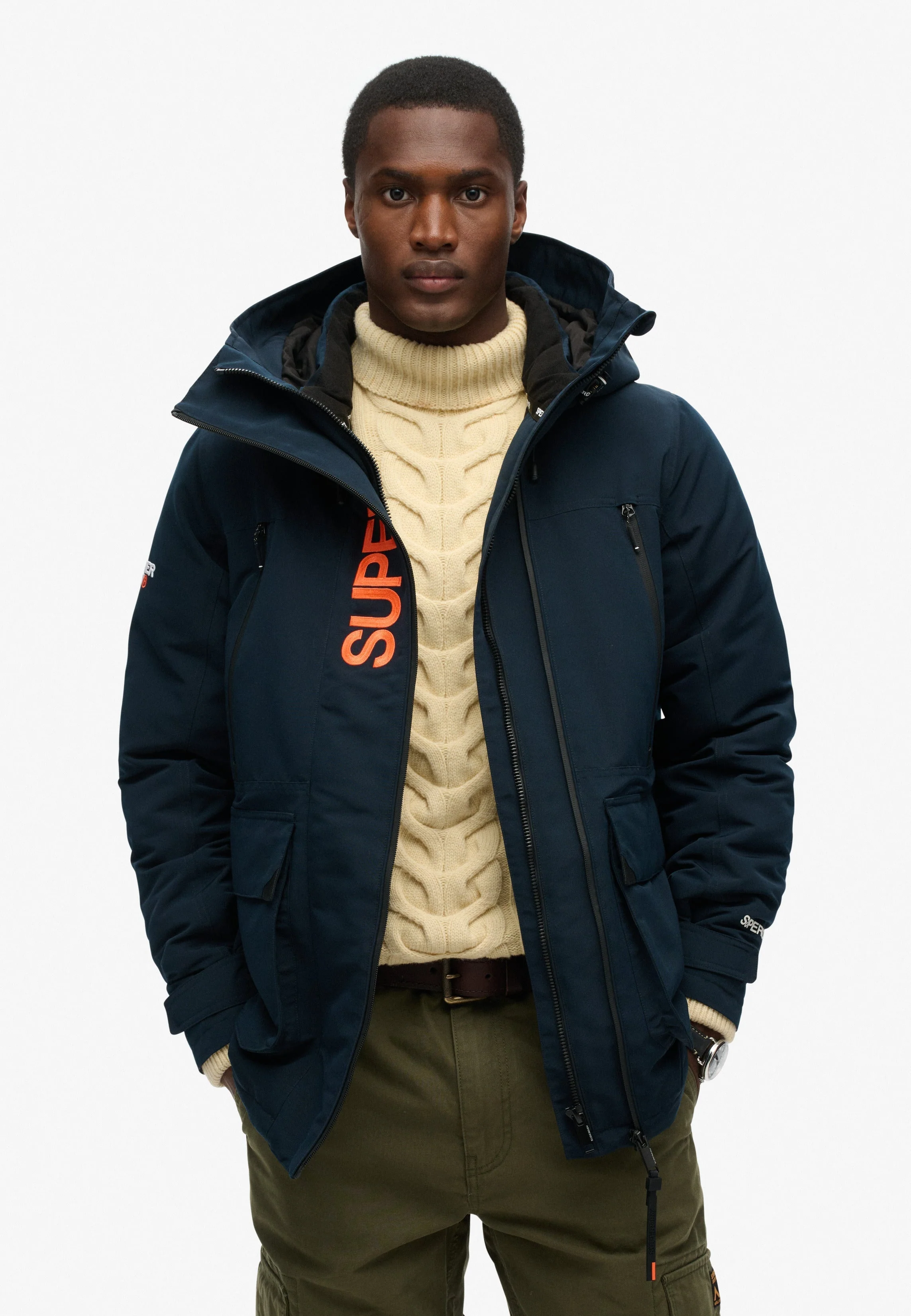 Hood Ultimate Emb Windbreaker