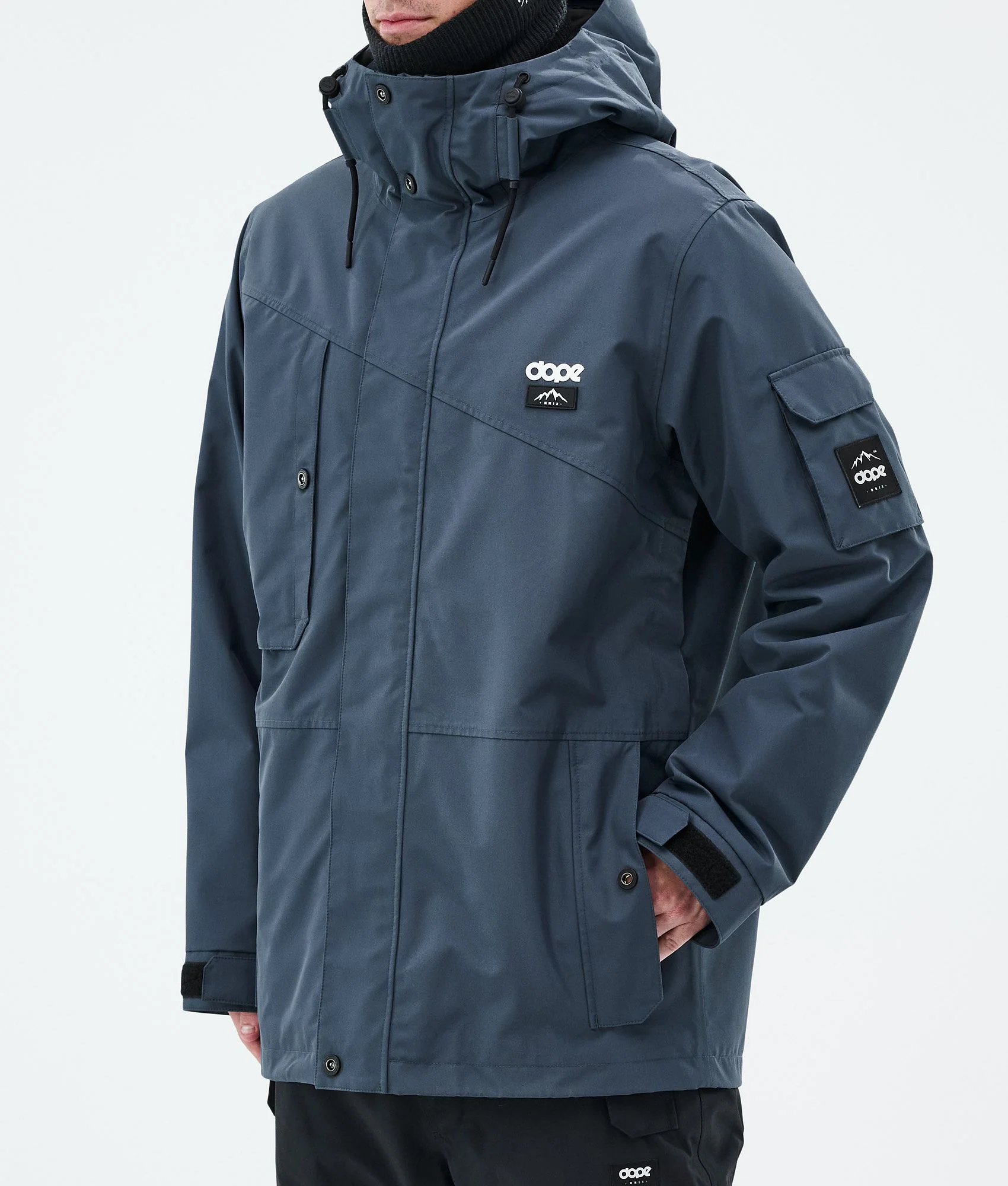 Snowboard Jacket Men Metal Blue