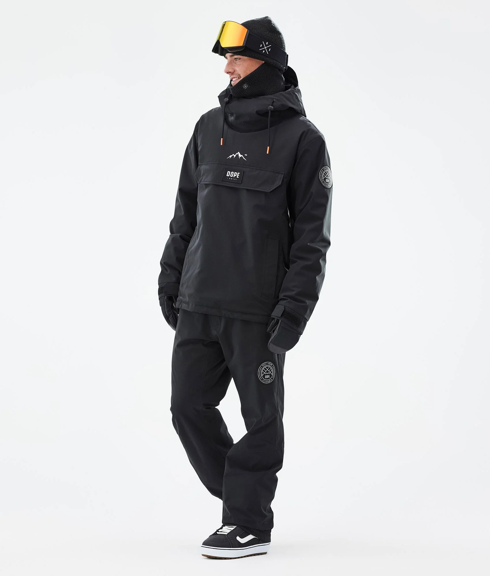 Snowboard Pants Men Black
