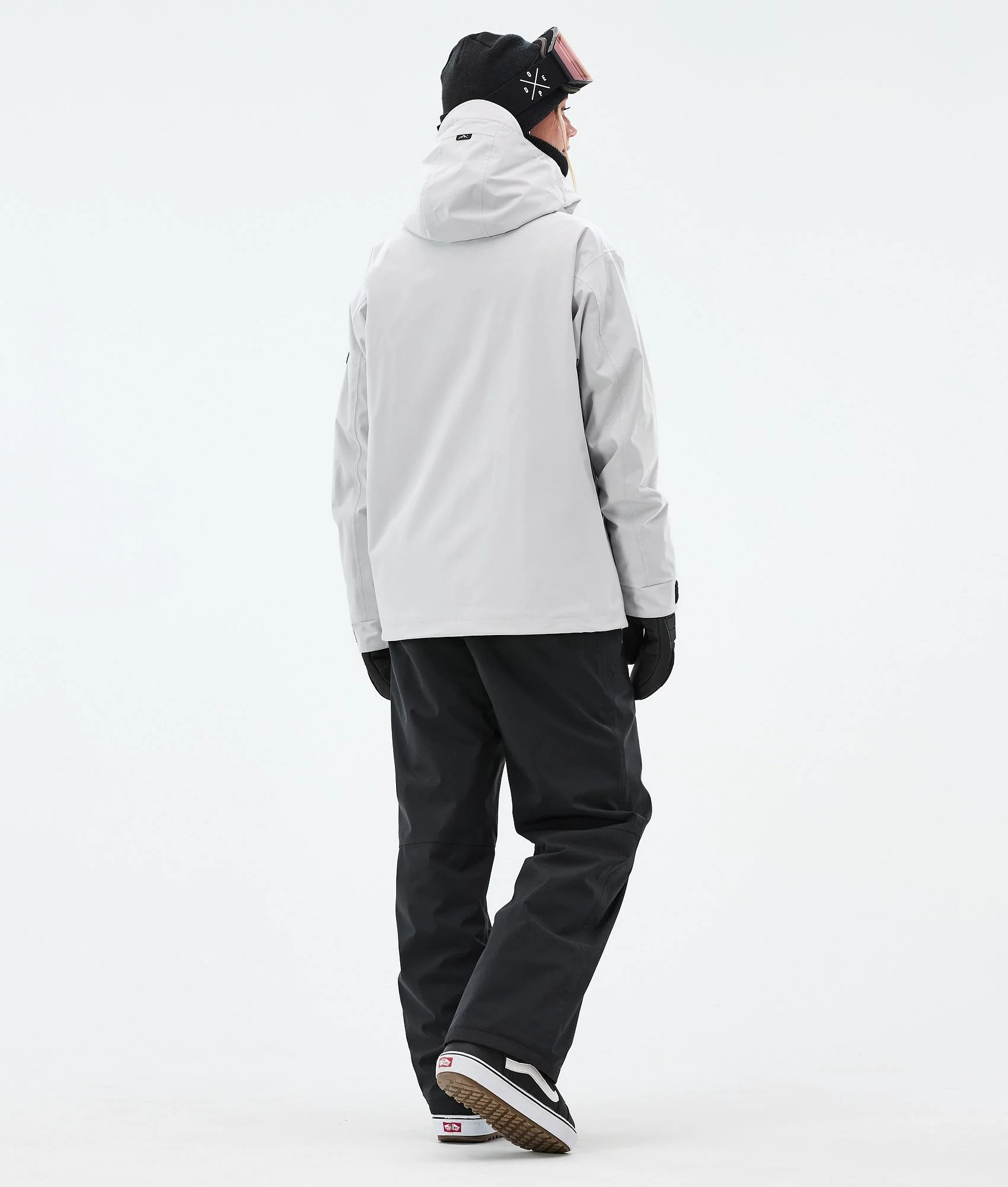 Snowboard Jacket Women Light Grey