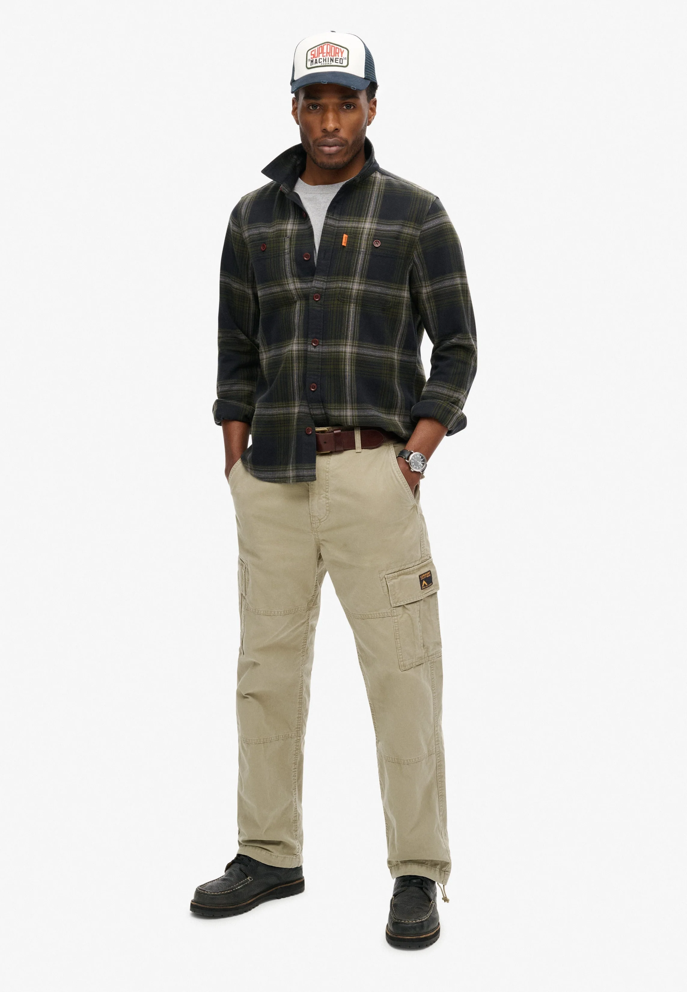 Organic Cotton Baggy Cargo Pants